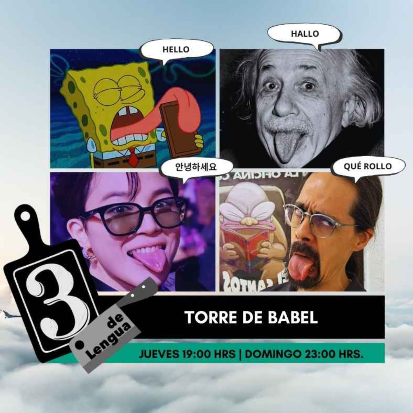 TRES DE LENGUA