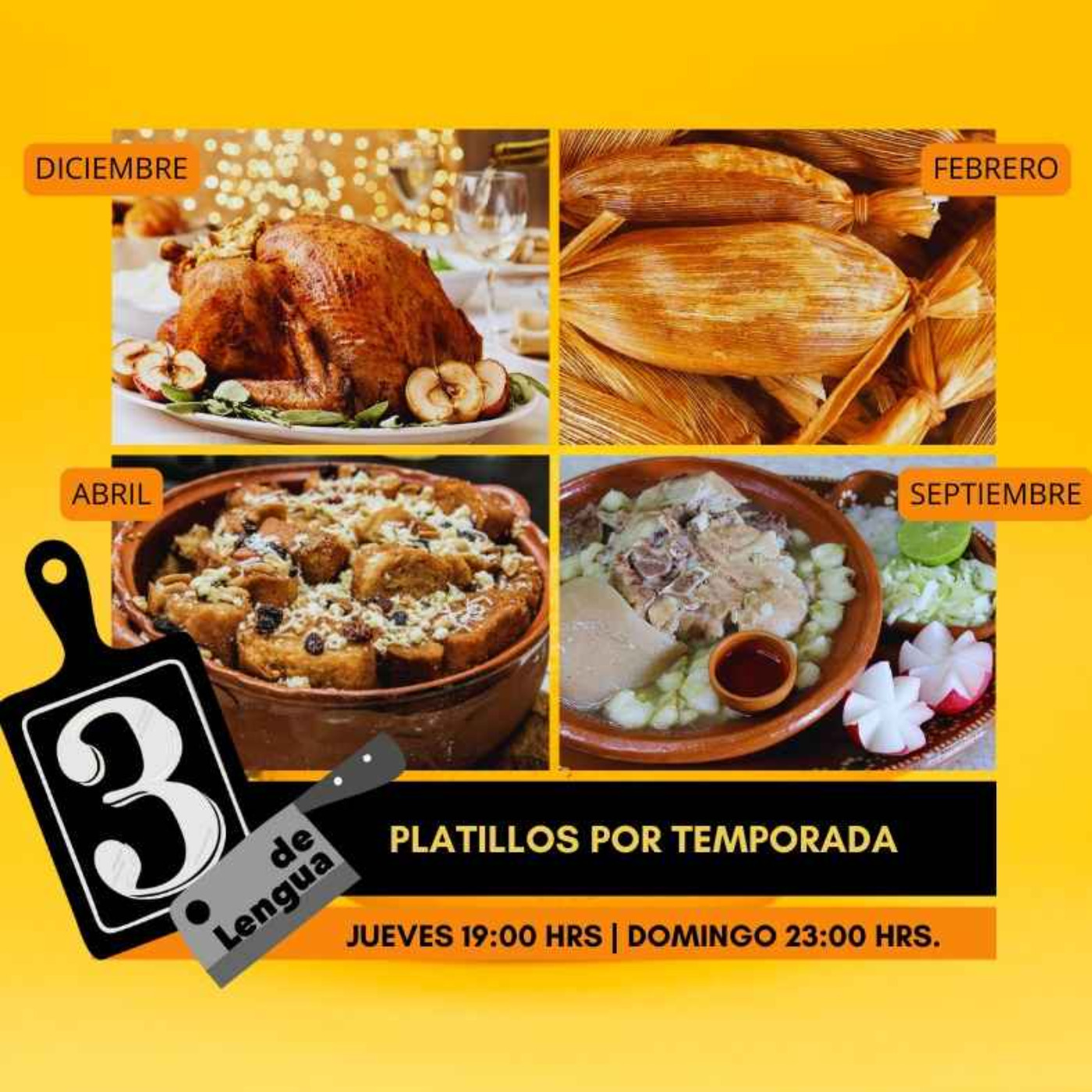 TRES DE LENGUA