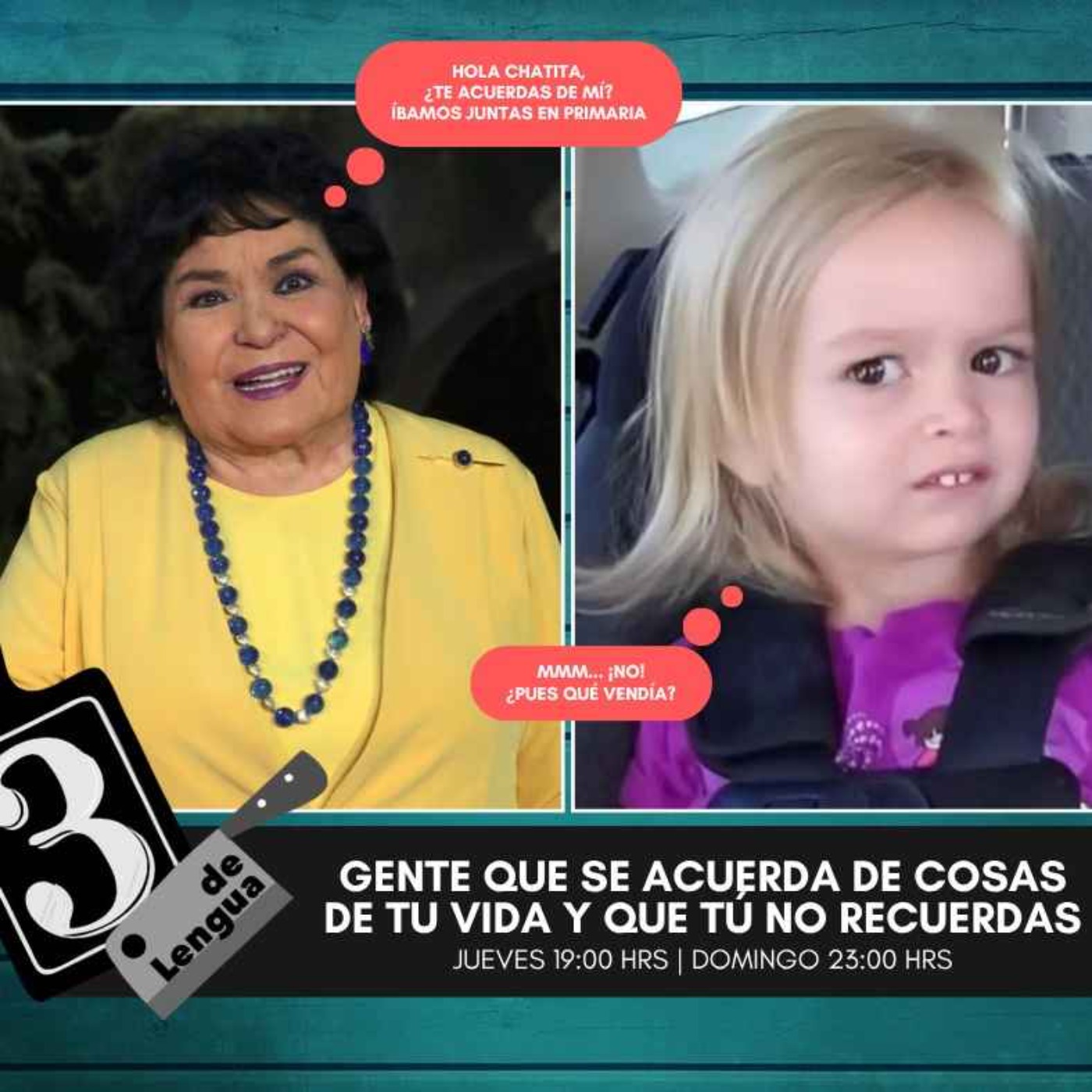 GENTE QUE SE ACUERDA DE COSAS DE TU VIDA QUE TU NI RECUERDAS episode artwork