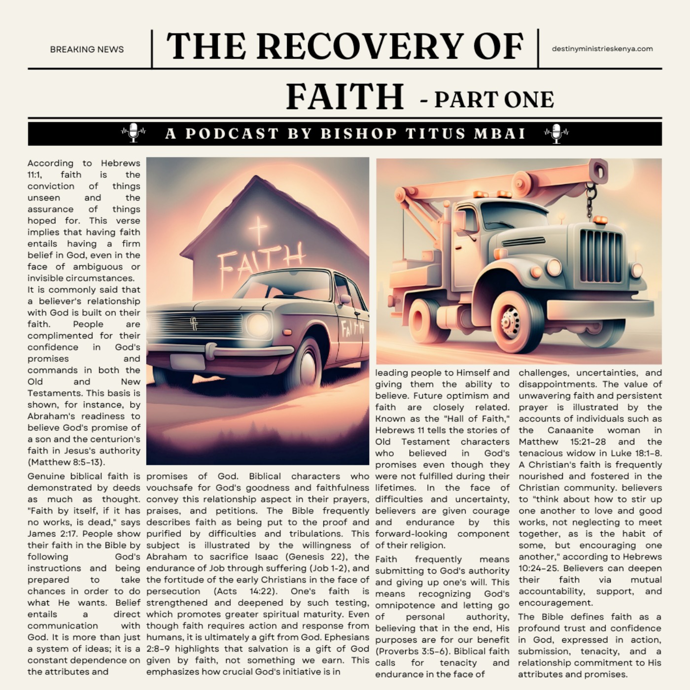 The Recovery of Faith (Part 1 - Episode 2)