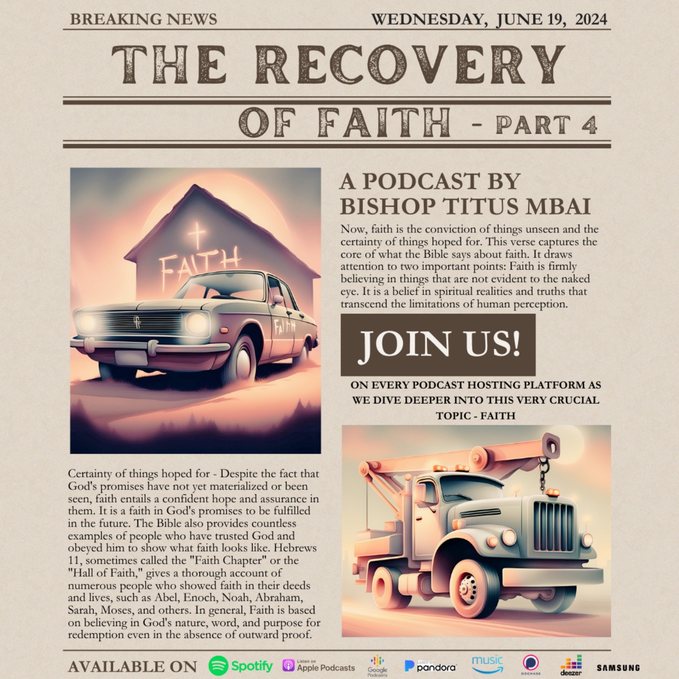 cover art for The Recovery of Faith (Part 4 - Episode 3)