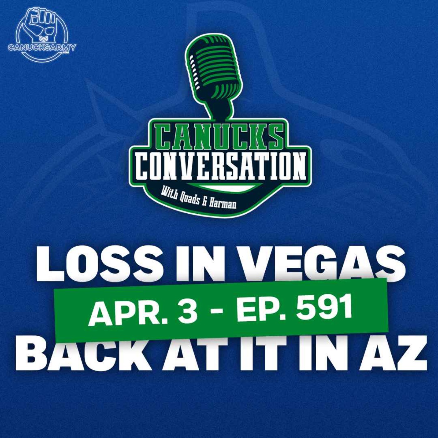 April 3: A loss in Vegas and right back at it vs. Arizona ft. Frank Seravalli (Ep. 591)