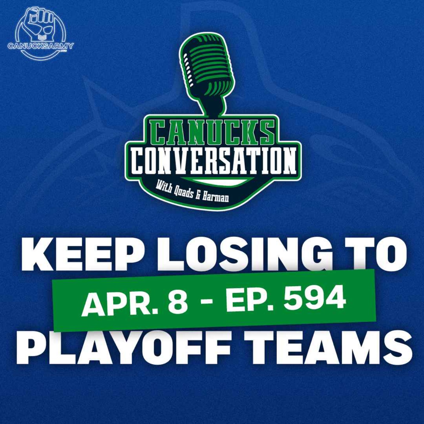 April 8: The Canucks keep losing to playoff teams ft. Jeff Paterson (Ep. 594)