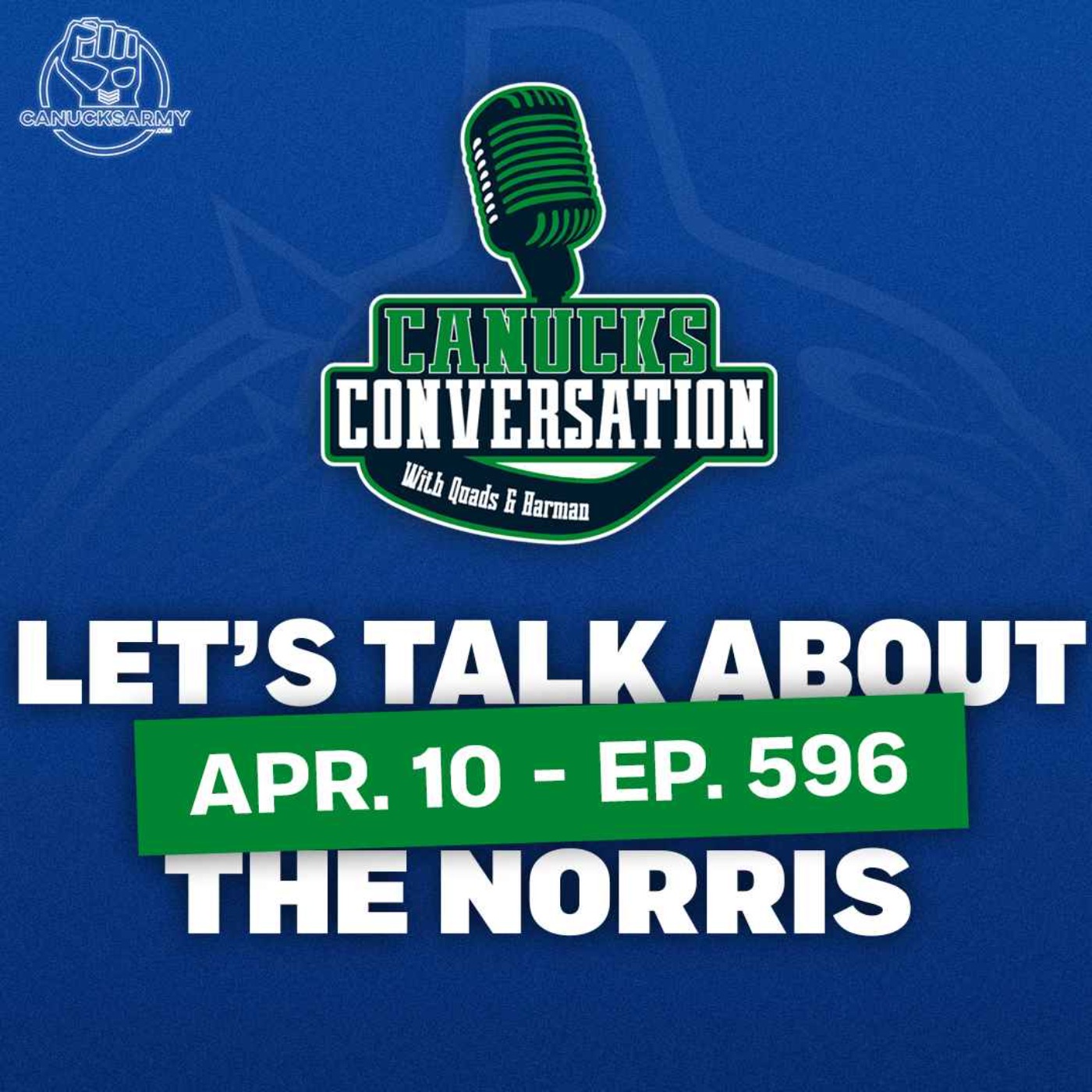 April 10: Let's talk about Quinn Hughes & the Norris Trophy ft. Frank Seravalli (Ep. 596)