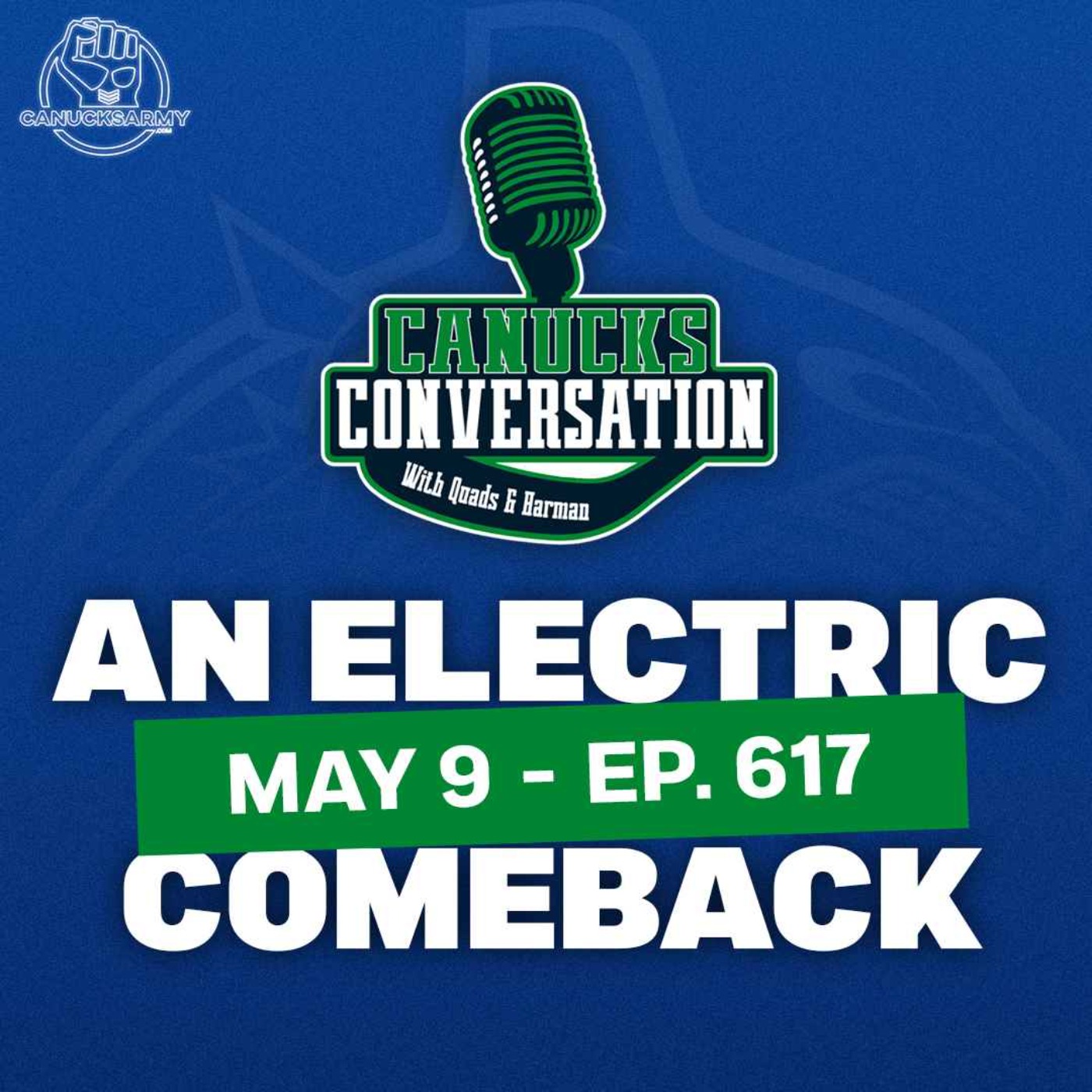 May 9: AN ELECTRIC GAME 1 COMEBACK ft. Frank Seravalli (Ep. 617)