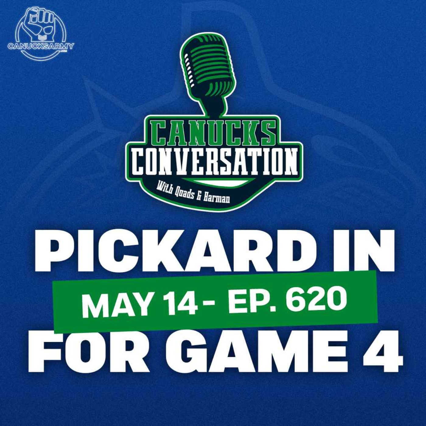 cover art for May 14: Calvin Pickard starts in Game 4 of Oilers vs. Canucks ft. Jeff Paterson (Ep. 620)