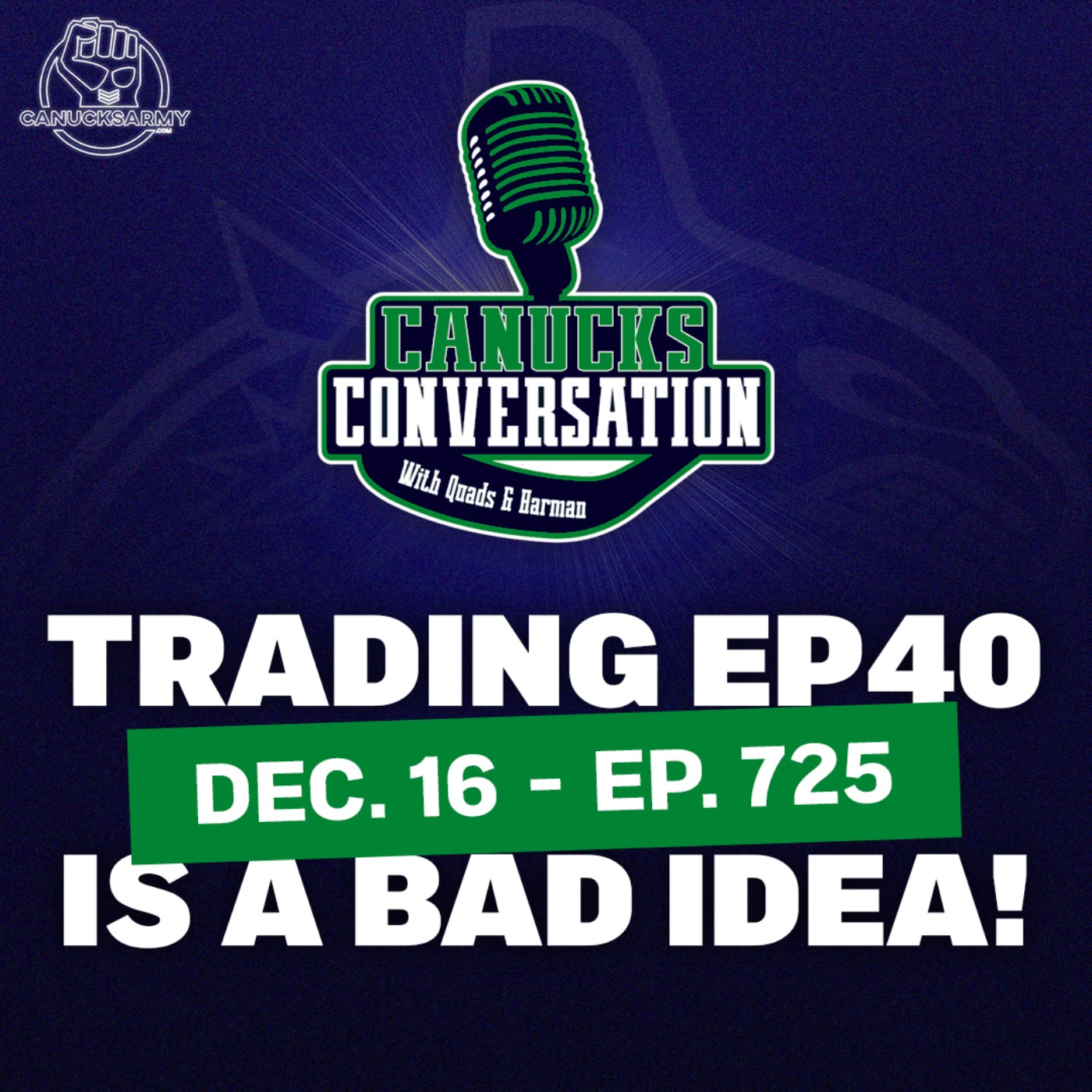 Dec. 16: Trading Elias Pettersson is a bad idea  - Canucks Conversation (ep.725)
