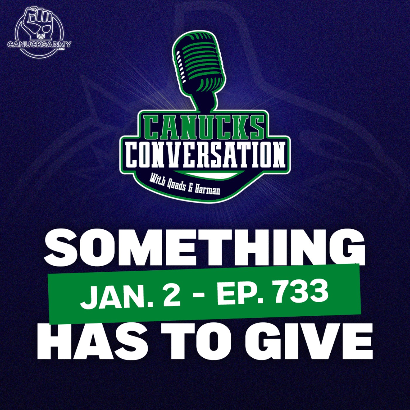 Jan. 2: Does something have to give?  - Canucks Conversation (ep.733)