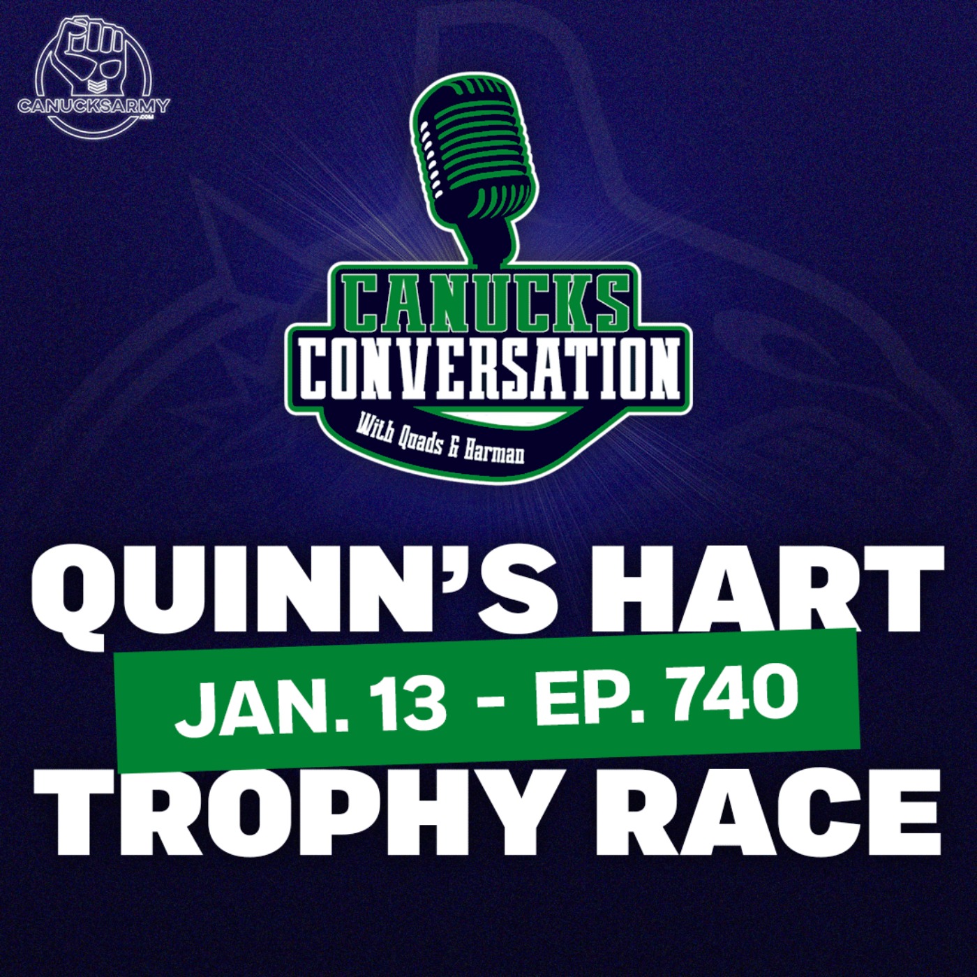 Jan. 13: Quinn Hughes and the NHL Hart Trophy race - Canucks Conversation (ep.740)