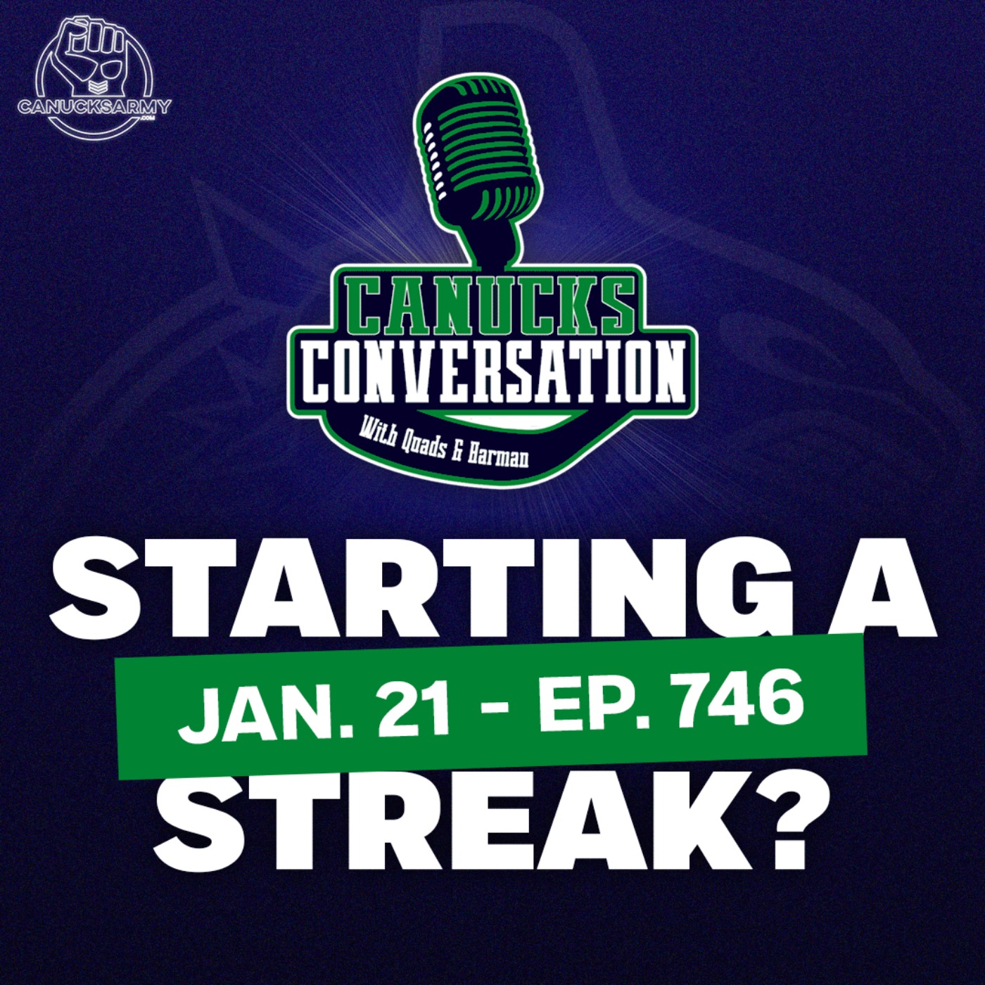 Jan 21: Looking to start a streak vs. Sabres ft. Jeff Paterson - Canucks Conversation (ep.746)