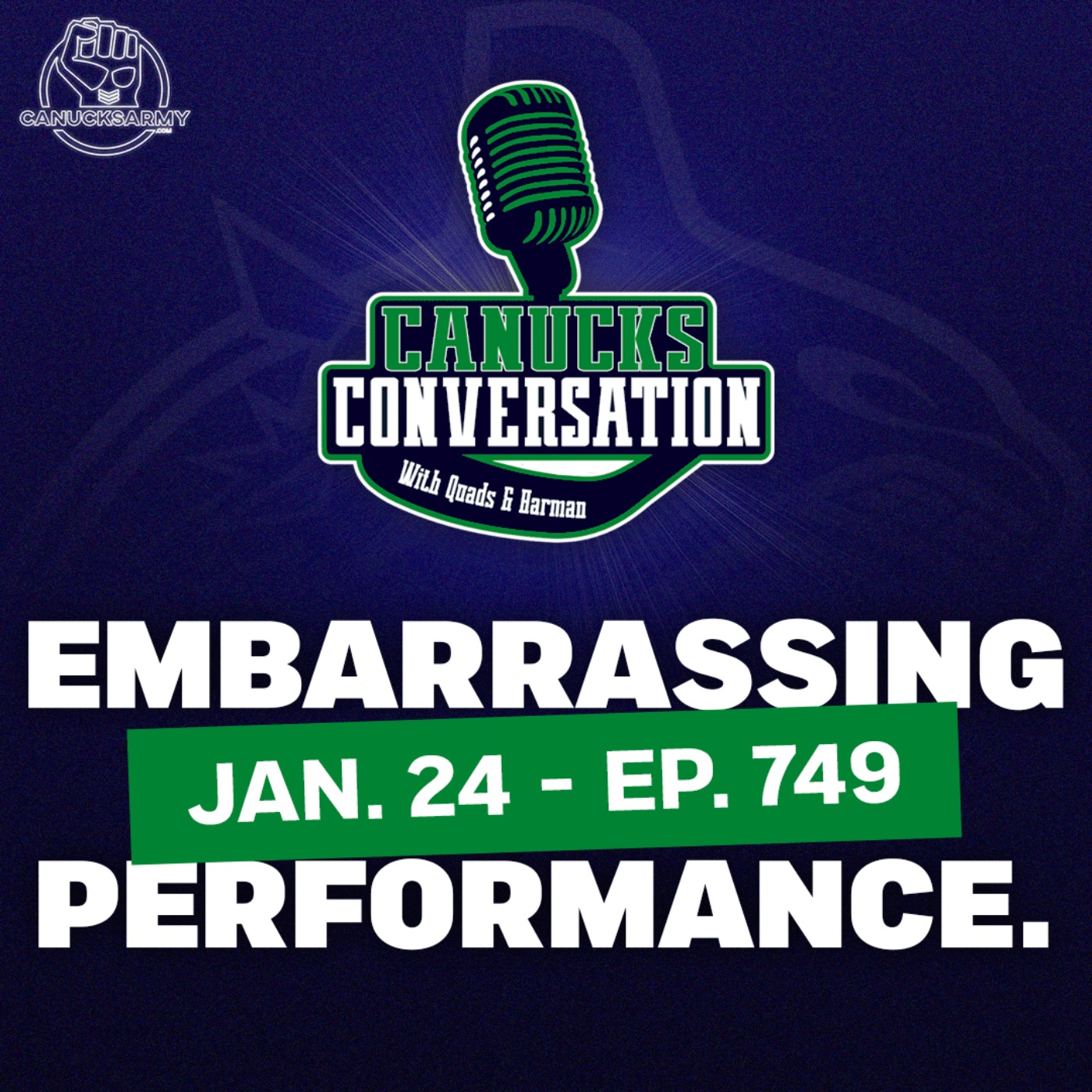 Jan 24: Another embarrassing loss, so what now? - Canucks Conversation (ep.749)