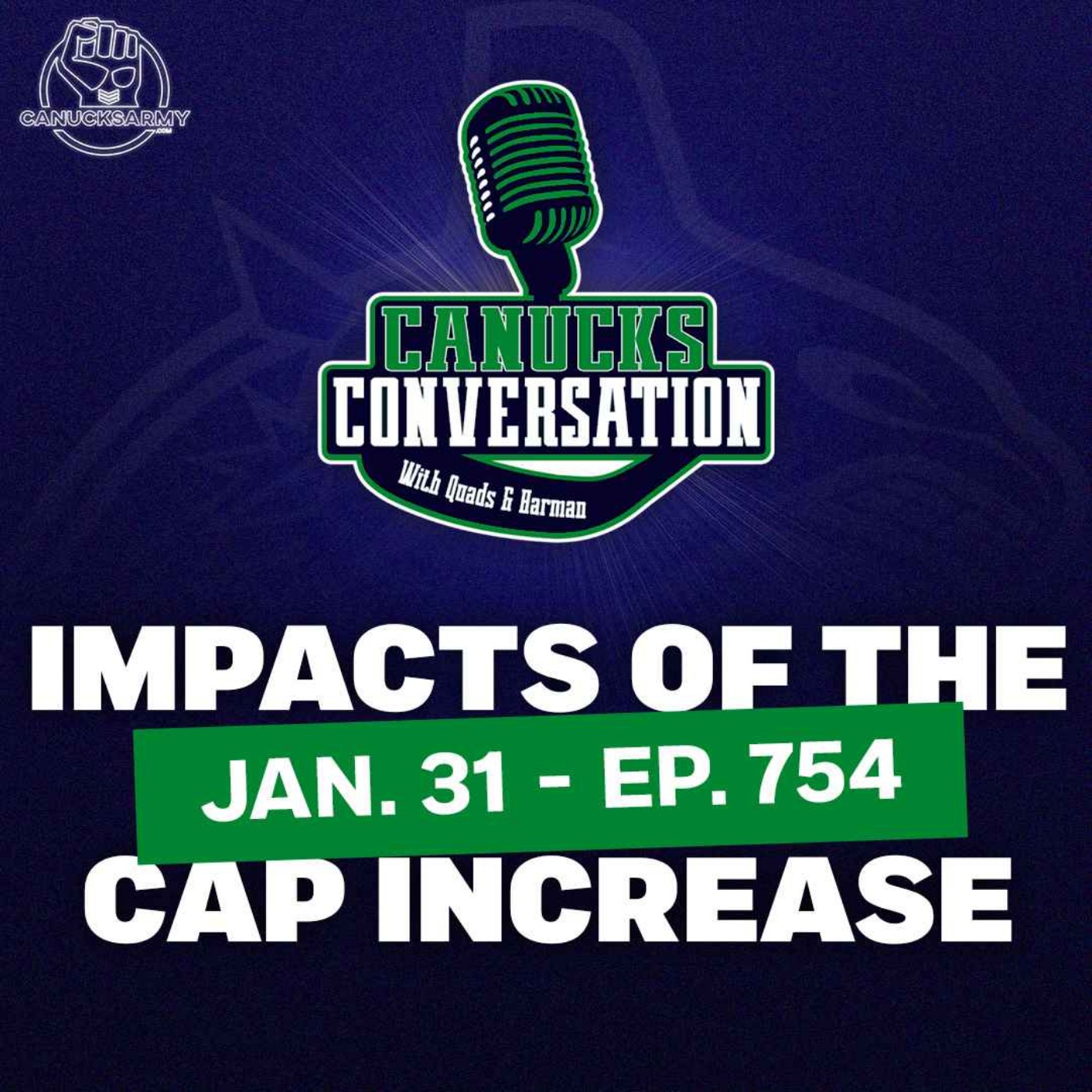 Jan 31: How does the NHL cap increase affect the Canucks? ft. Wyatt 