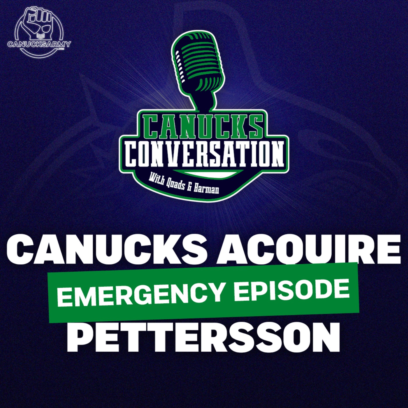 EMERGENCY PODCAST: Canucks acquire Marcus Pettersson from Pittsburgh