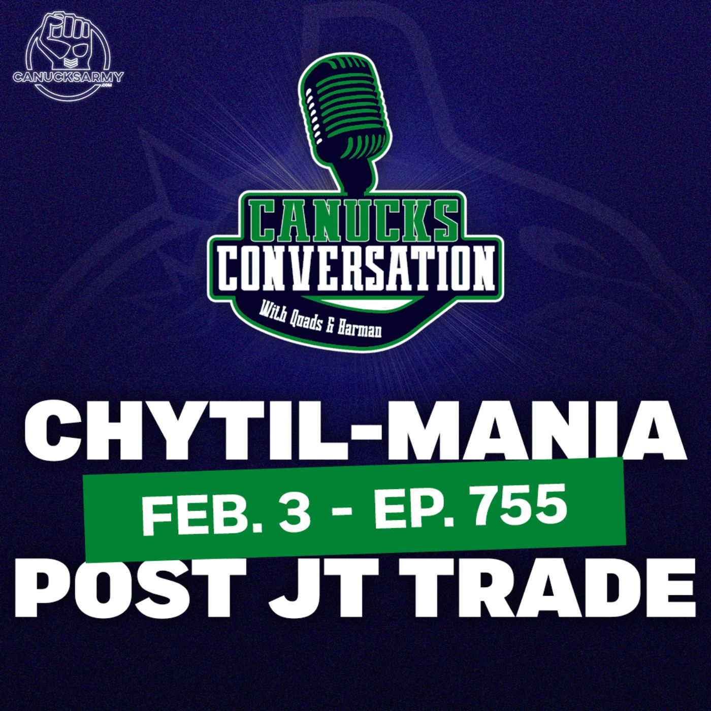 Feb. 3: Chytil-mania runs wild post Miller trade ft. Jonny Lazarus - Canucks Conversation (ep.755)