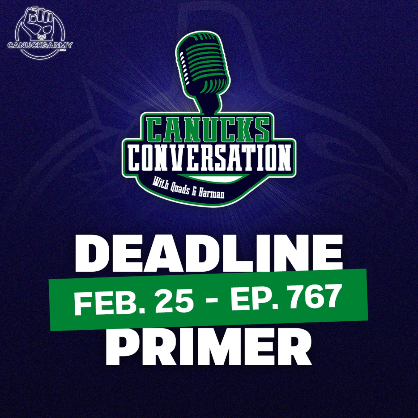 Feb. 25: Canucks Trade Deadline Primer Pt. 1 ft. Jeff Paterson - Canucks Conversation (ep.767)