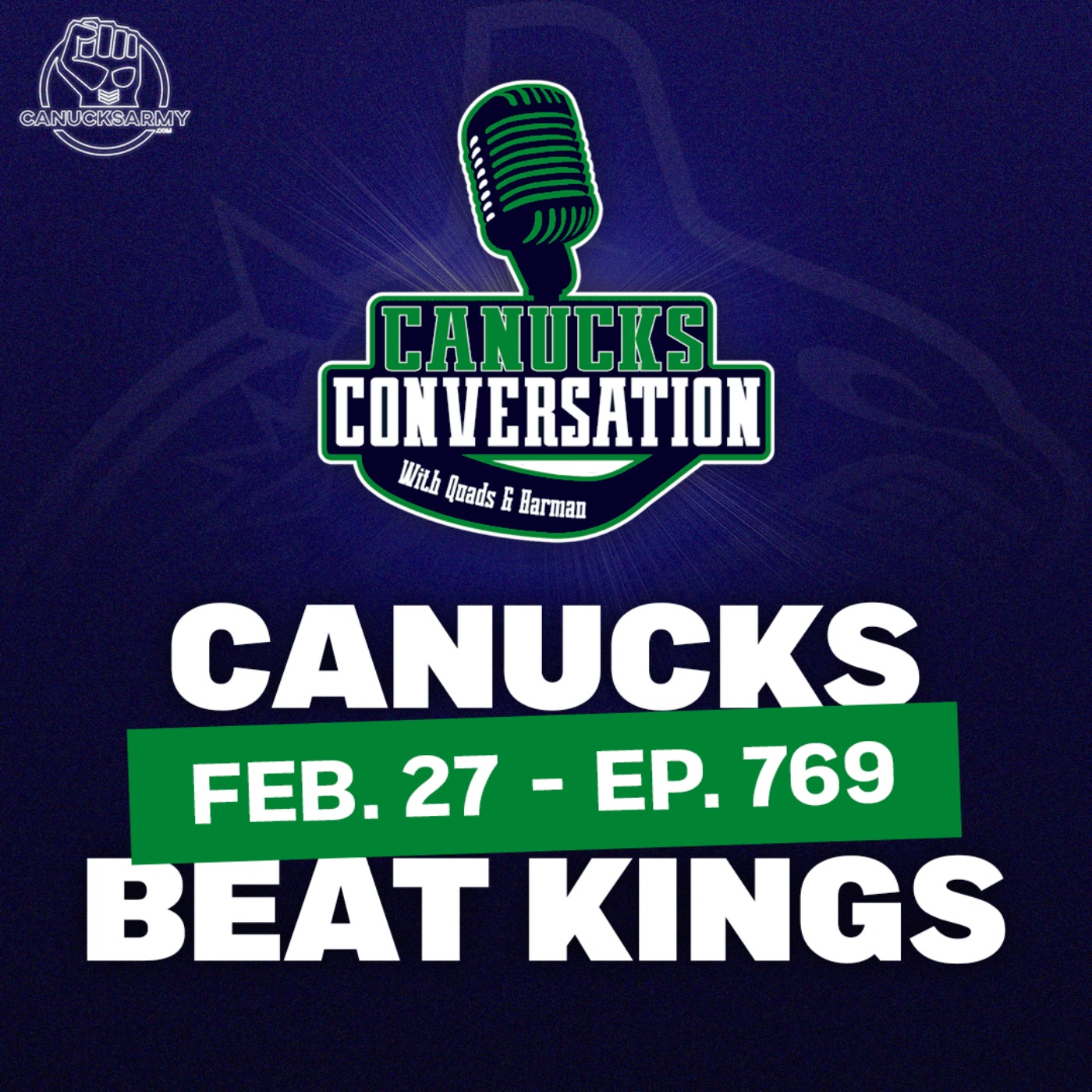 Feb. 27: Canucks beat Kings + Family Feud - Canucks Conversation (ep.769)