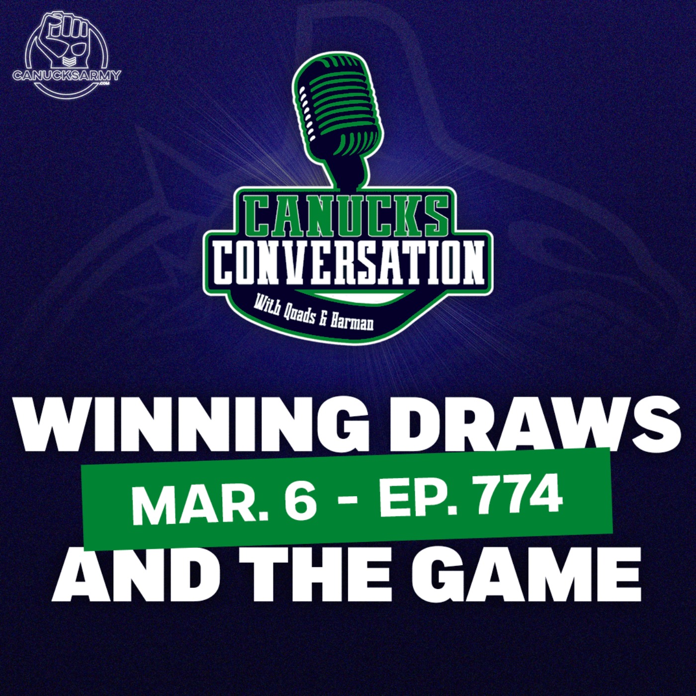 Mar. 6: Pettersson wins a bunch of faceoffs ft. Bob 