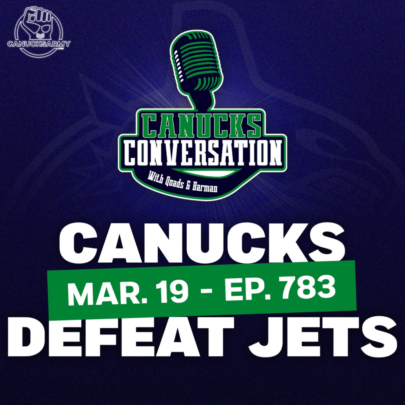 Mar. 19: Canucks defeat Jets in convincing fashion ft. Jeff Paterson (ep.783)