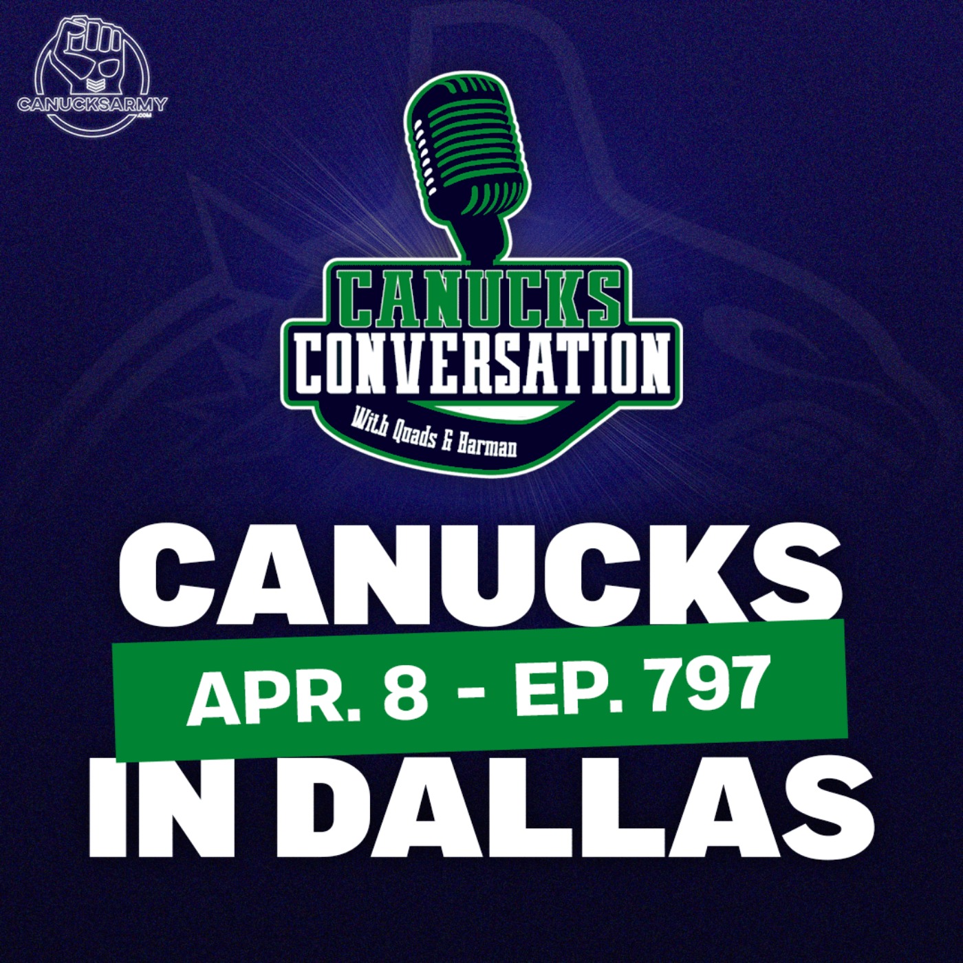 Apr. 8: Canucks in Dallas ft. Jeff Paterson (ep.797)