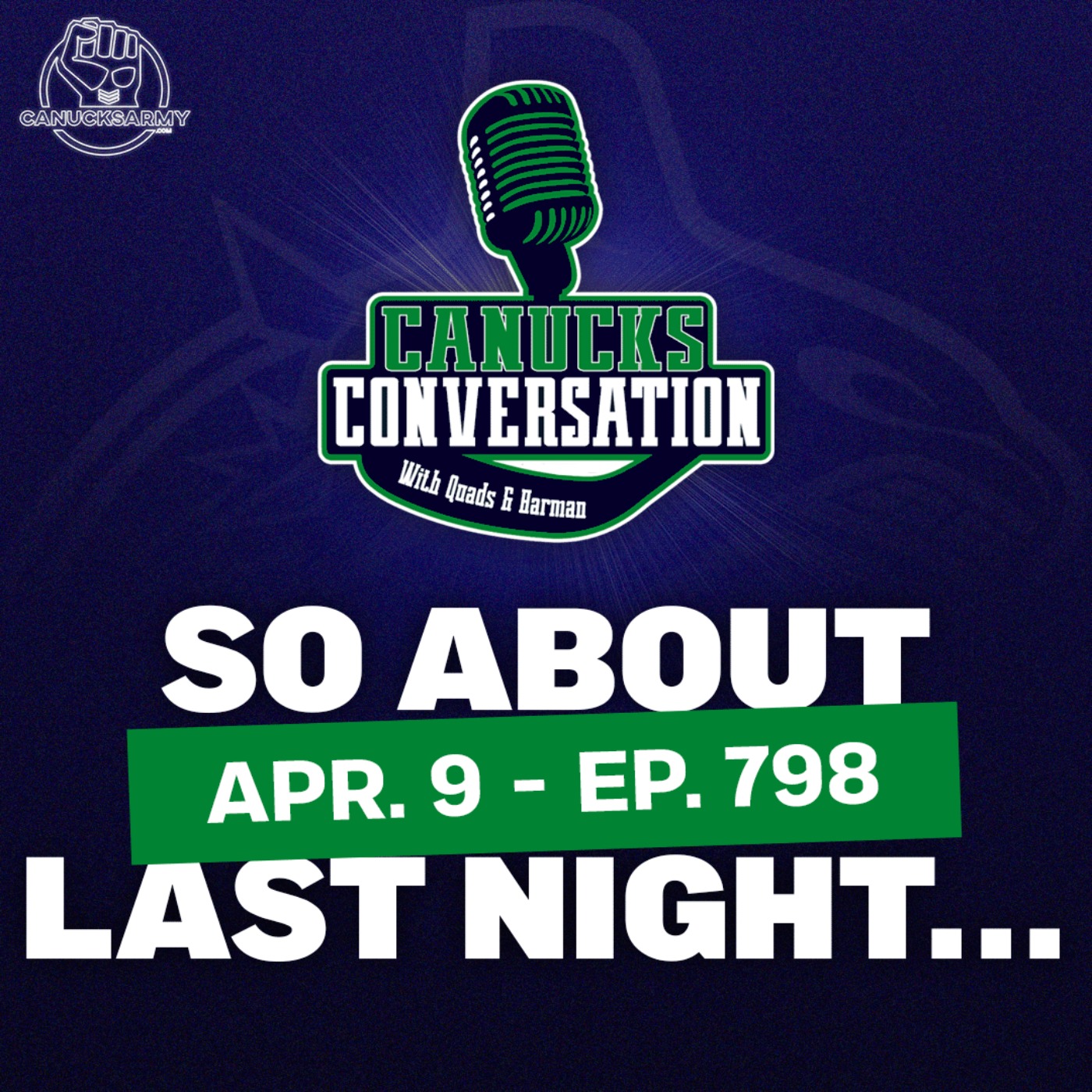 Apr. 9: So we ARE talking about the game! (ep.798)