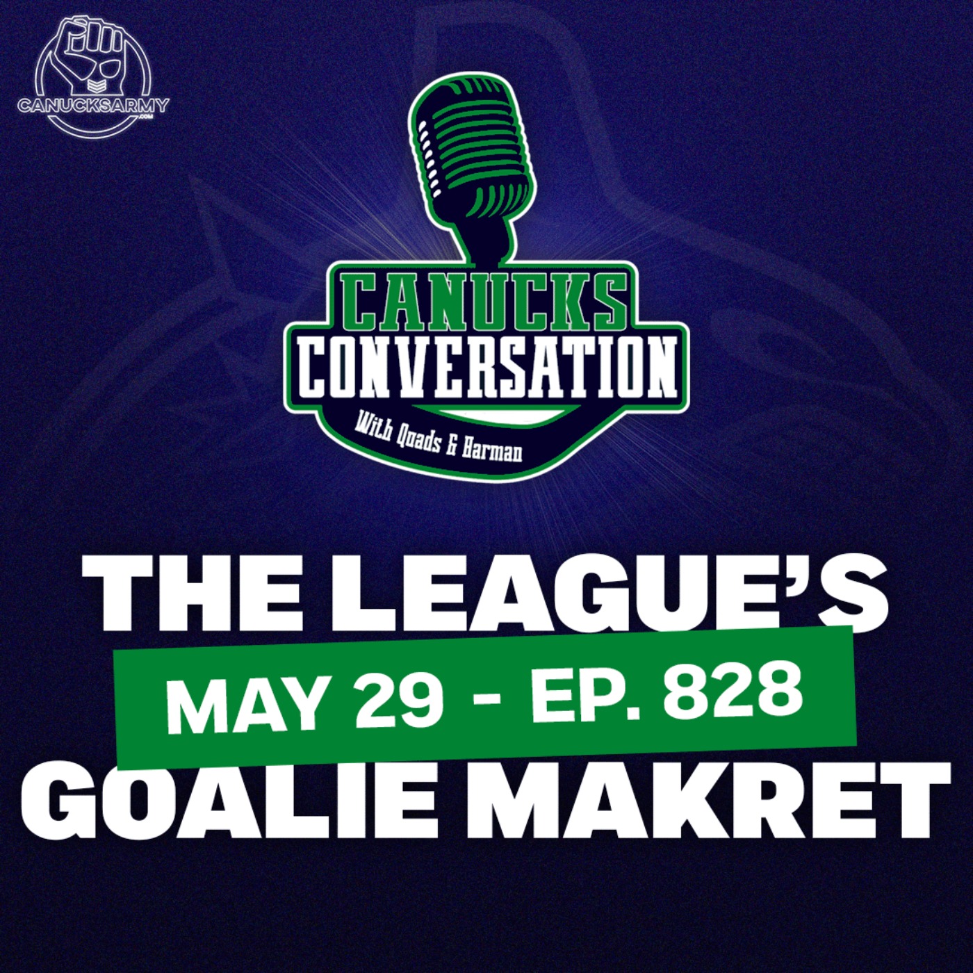 May 29: Can the Canucks take advantage of a thin goalie market? + Family Feud (ep.828)
