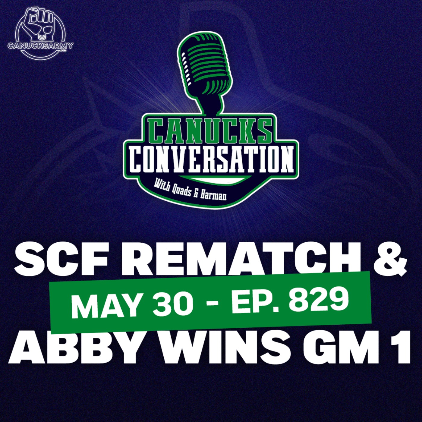May 30: Cup Final rematch is set, Abby wins game one (ep.829)