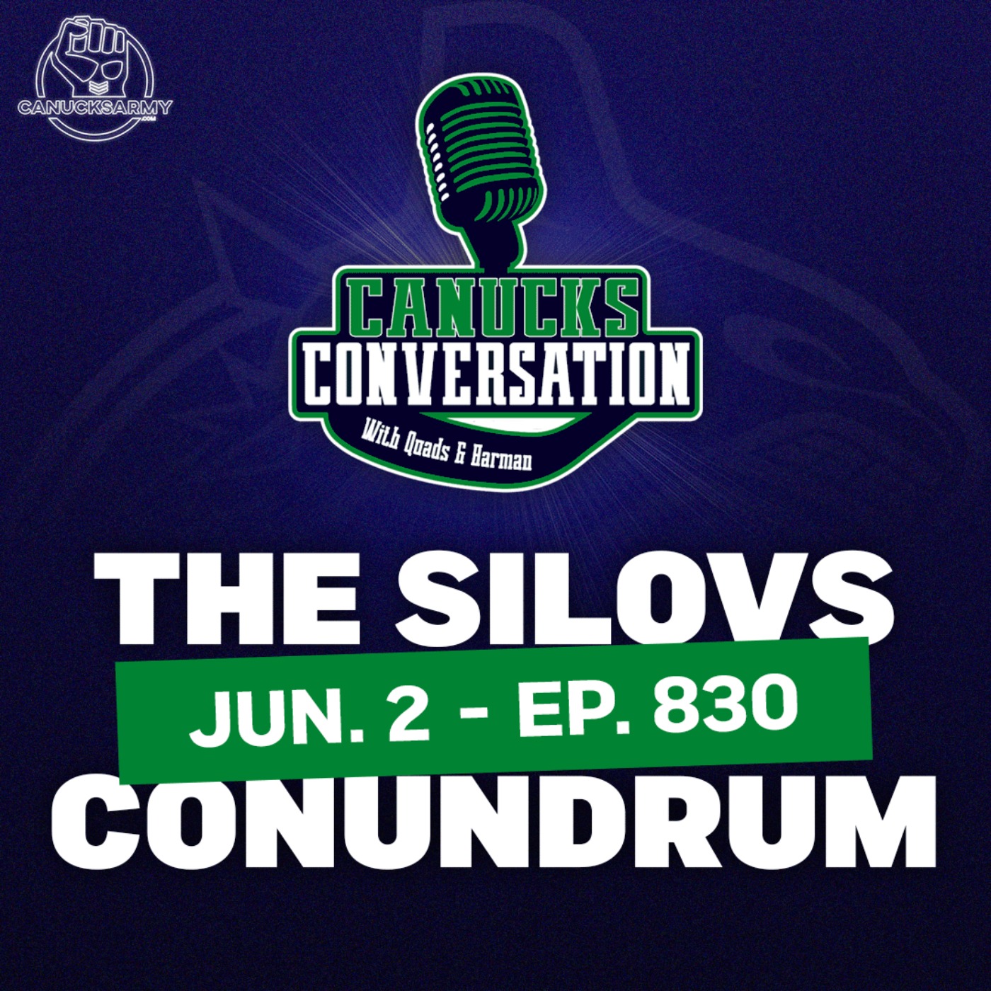 Jun 2: The Canucks might have a Silovs conundrum (ep.830)