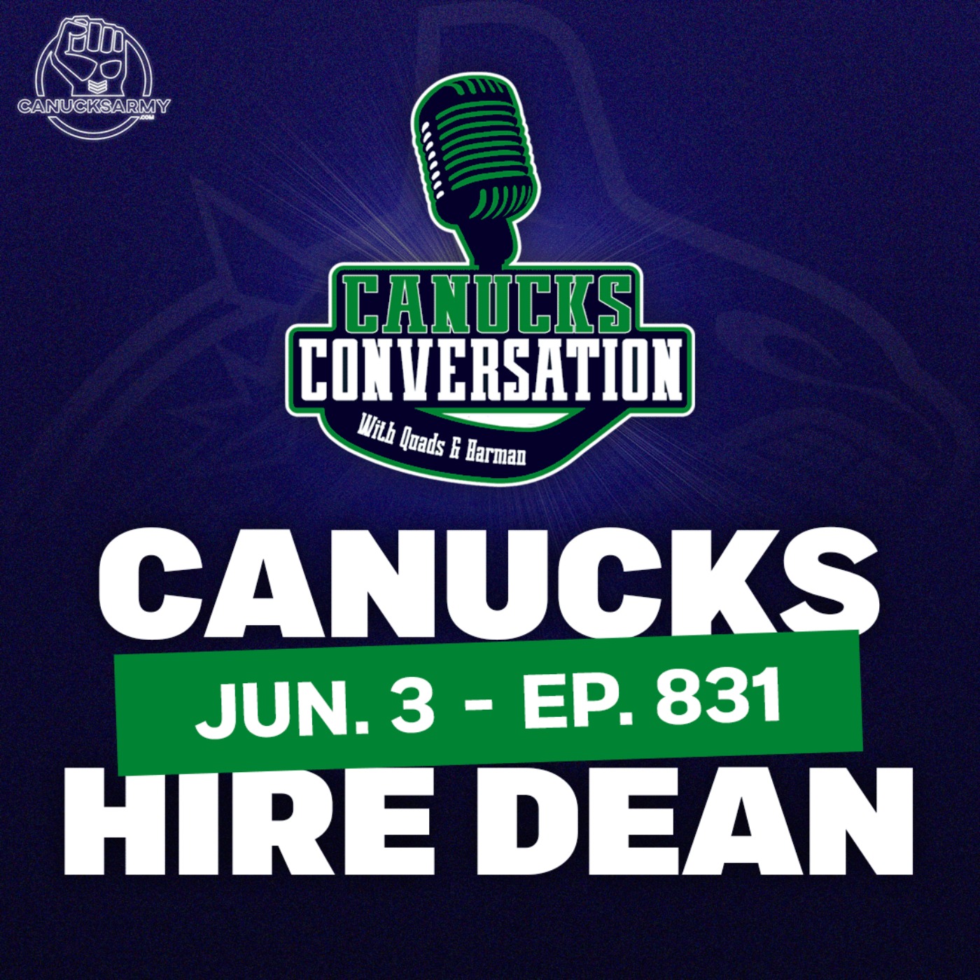Jun 3: Canucks hire Kevin Dean ft. Dave Hall (ep.831)