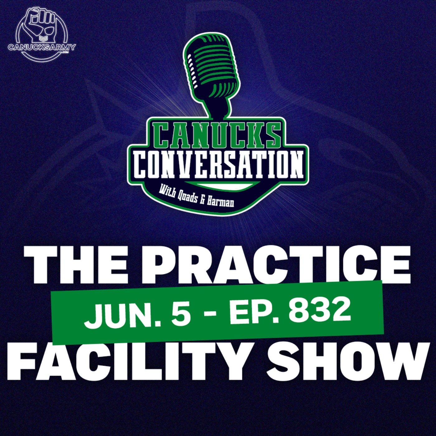Jun 5: Canucks (practice facility) Conversation + Family Feud ft. Irfaan Gaffar and Patrick Johnston (ep.832)