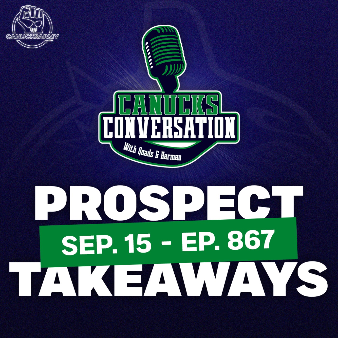 Sep 15: Canucks prospect showcase takeaways ft. Dave Hall (ep. 867) episode artwork