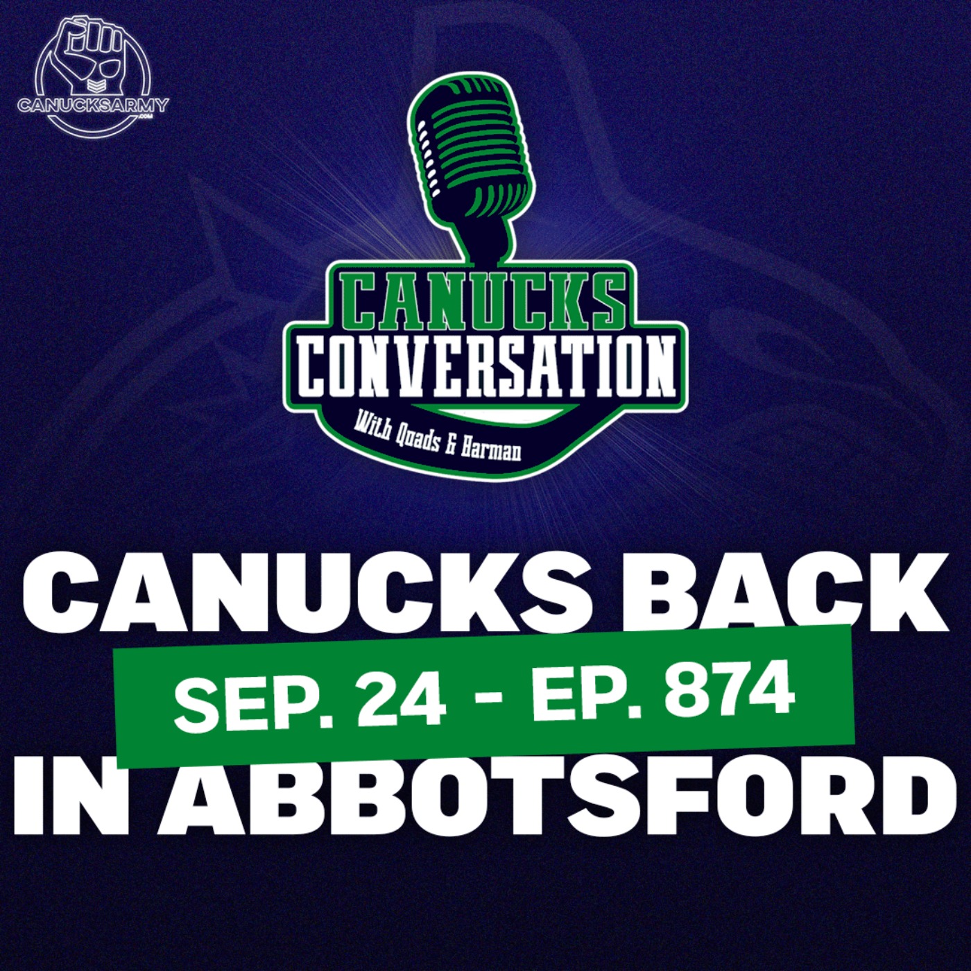 Sep 24: Canucks back in action again ft. Dave Hall (ep. 874) episode artwork