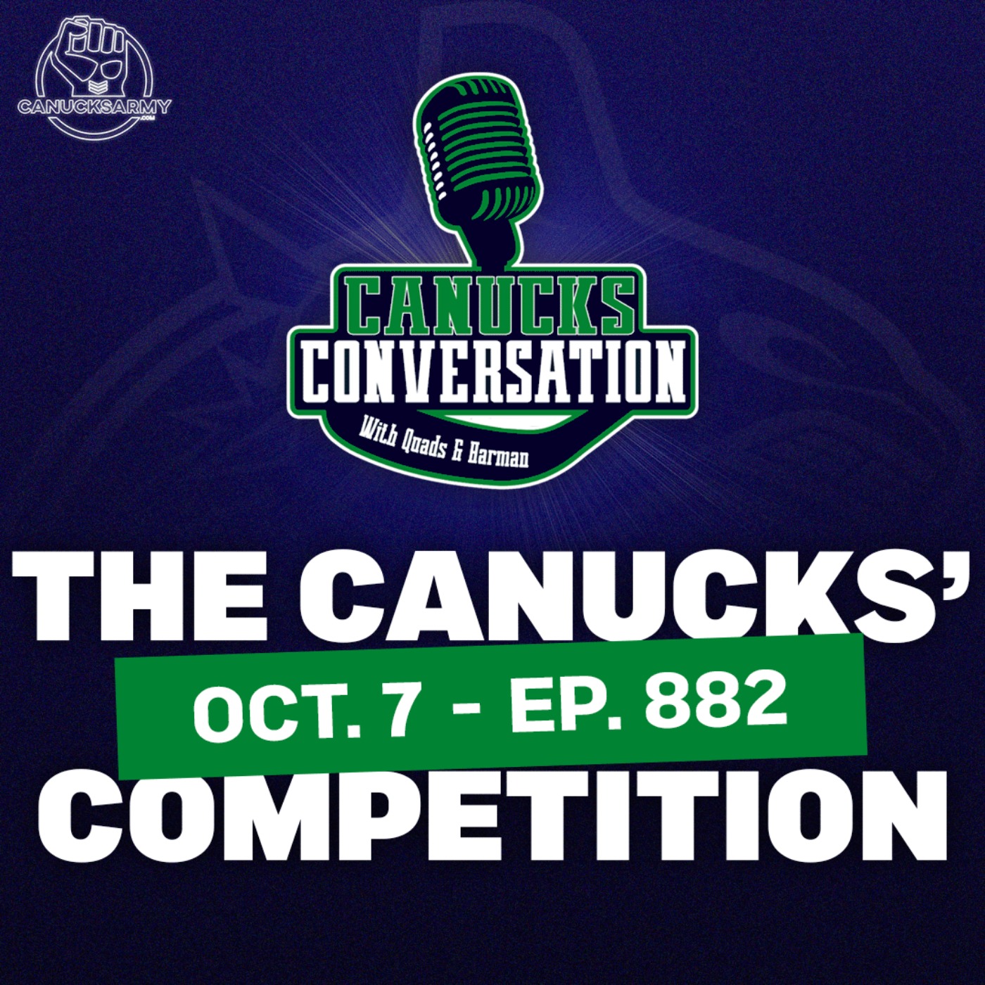 Oct 7: Canucks' playoff competition and new look lines ft. Jeff Paterson (ep. 882) episode artwork