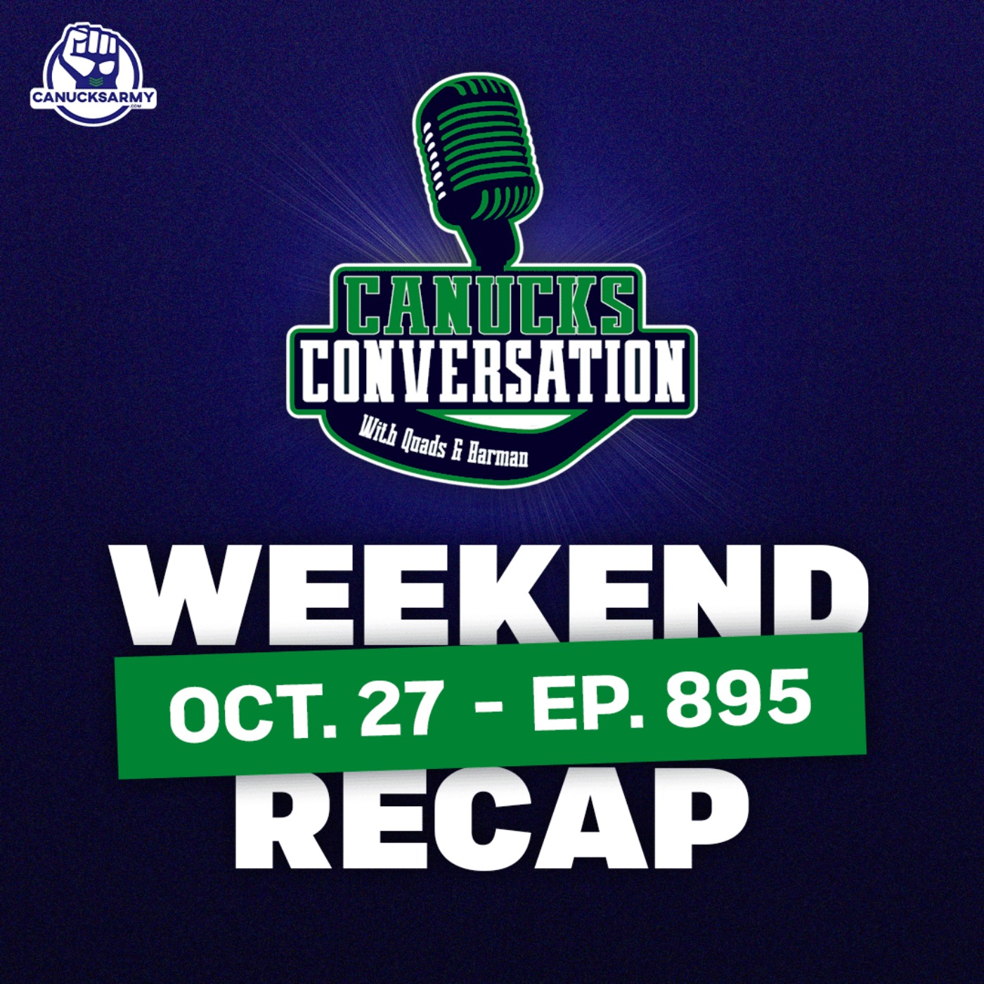 Oct 27: Recapping a Canucks win, and a loss ft. co-host Irf Gaffar (ep. 895) episode artwork