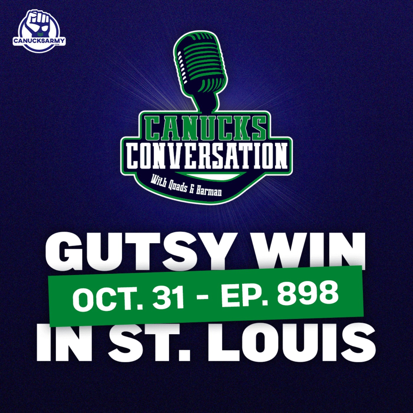 Oct 31: HALLOWEEN SPECIAL: Canucks pull out gutsy win vs. Blues (ep. 898) episode artwork