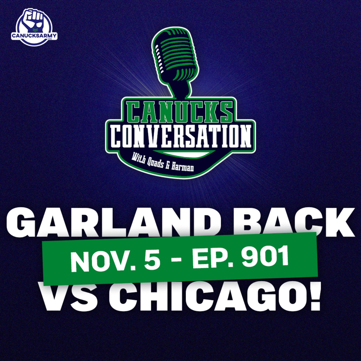 Nov. 5: Canucks take on Blackhawks + a prospect update ft. Dave Hall (ep. 901) episode artwork