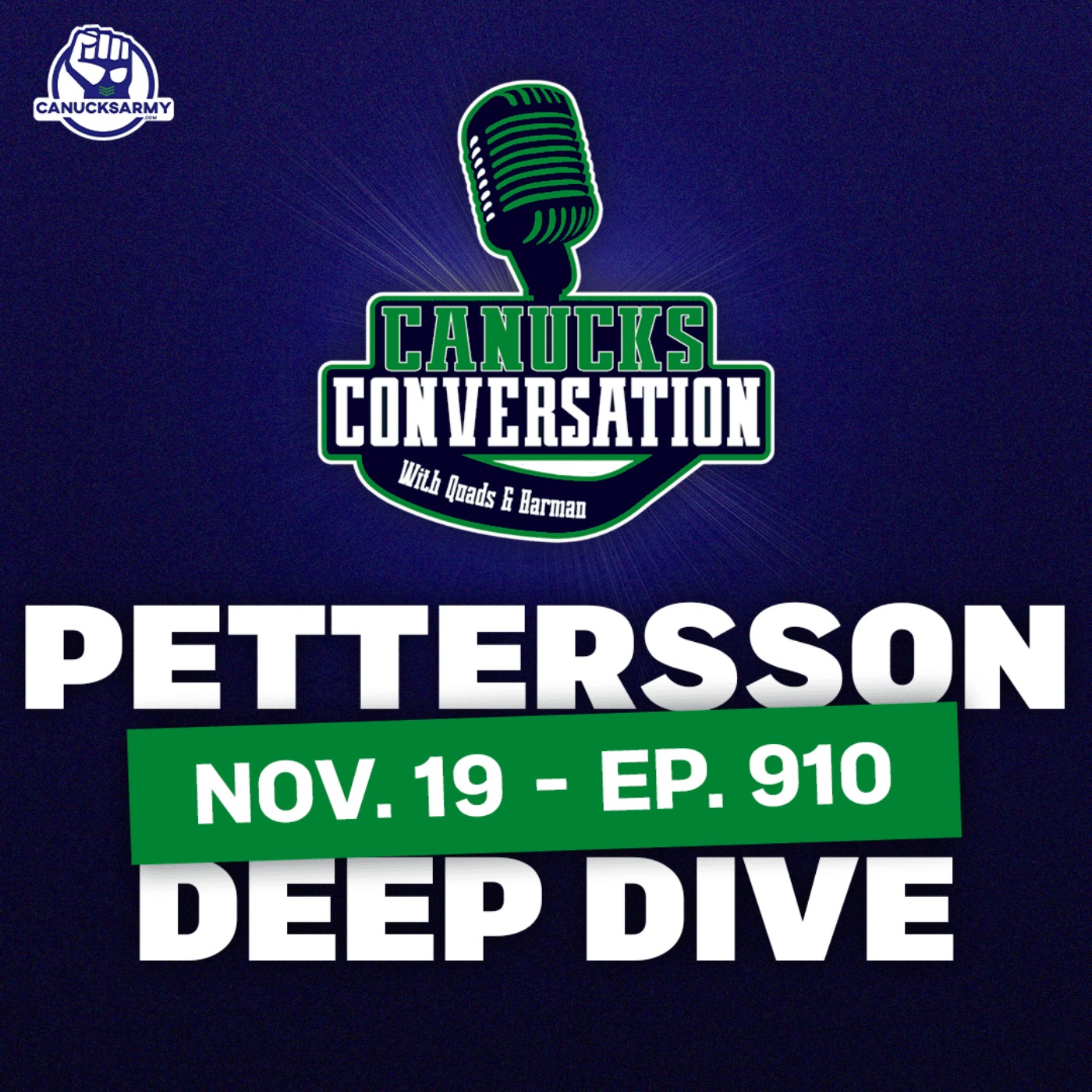 Nov. 19: A deep dive on Elias Pettersson's game + Canucks practice (ep. 910) episode artwork
