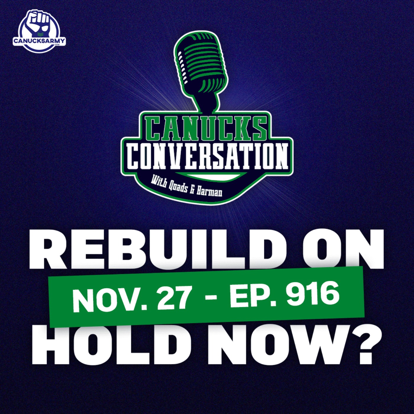 Nov. 27: Rebuild on hold ft. Dan Riccio & Dave Hall (ep. 916) episode artwork