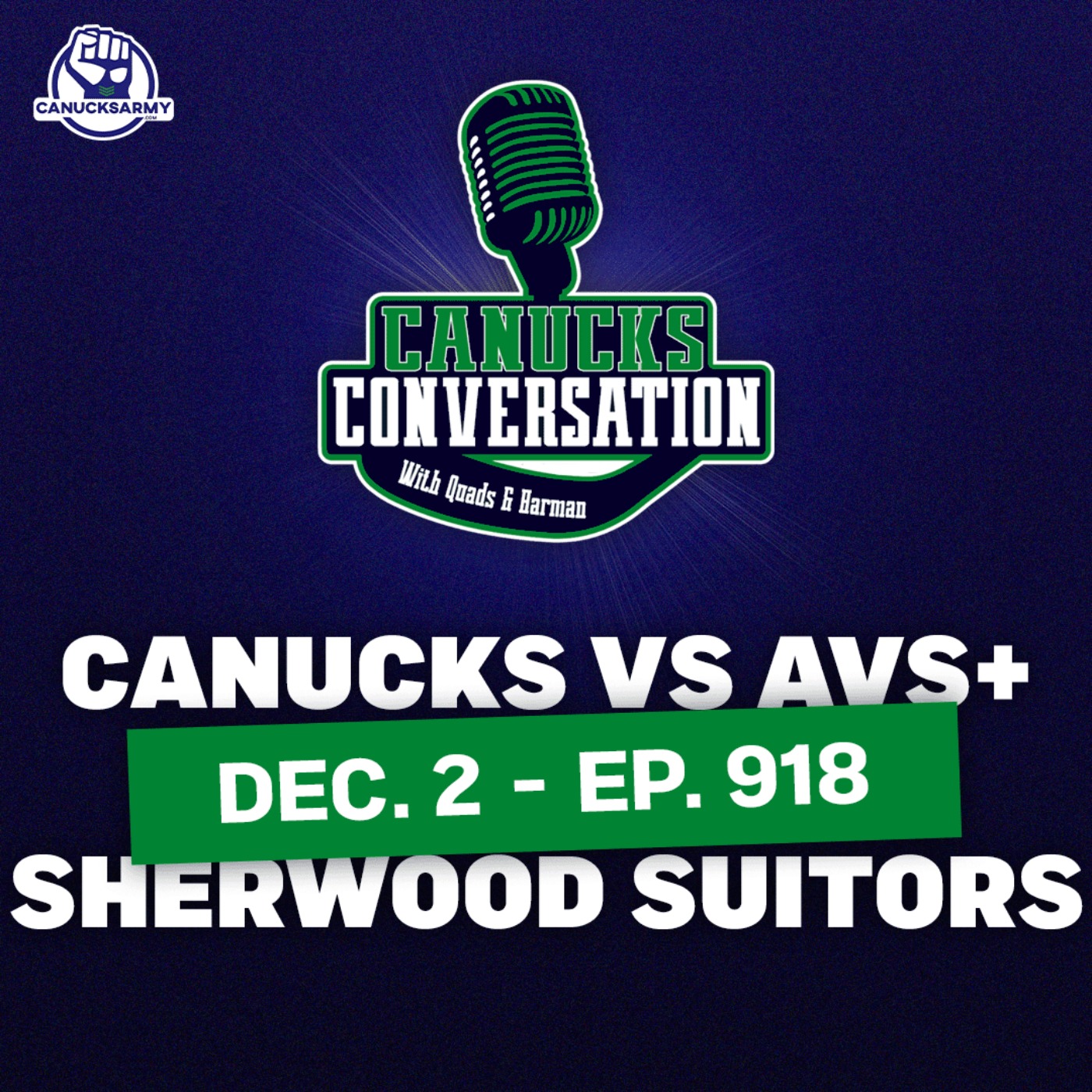 Dec. 2: Canucks take on the Avs + New Suitors for Sherwood (ep. 918) episode artwork
