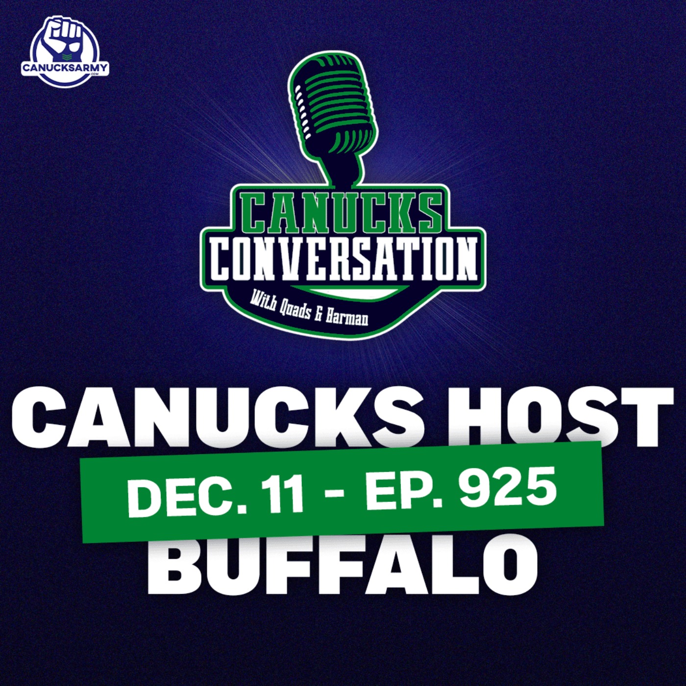 Dec. 11: Canucks take on Sabres + Family Feud (ep. 925) episode artwork