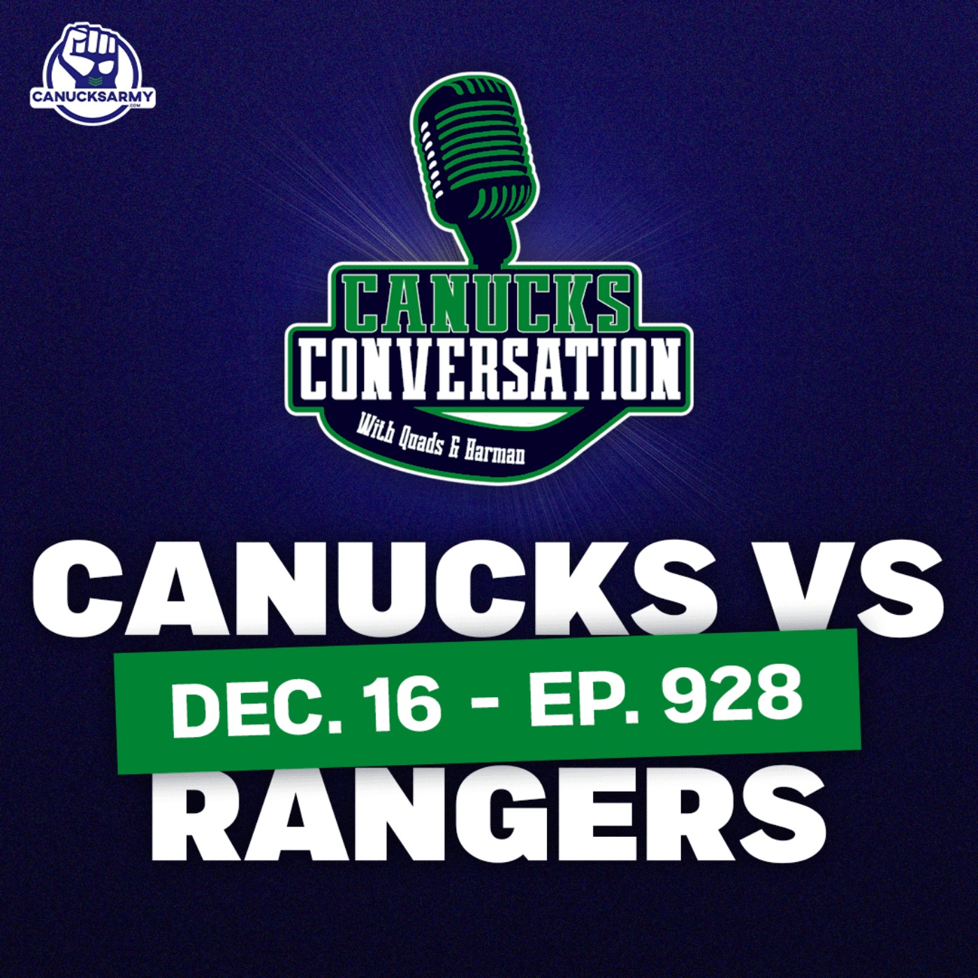 Dec. 16: Canucks take on JT Miller and the Rangers (ep. 928) episode artwork