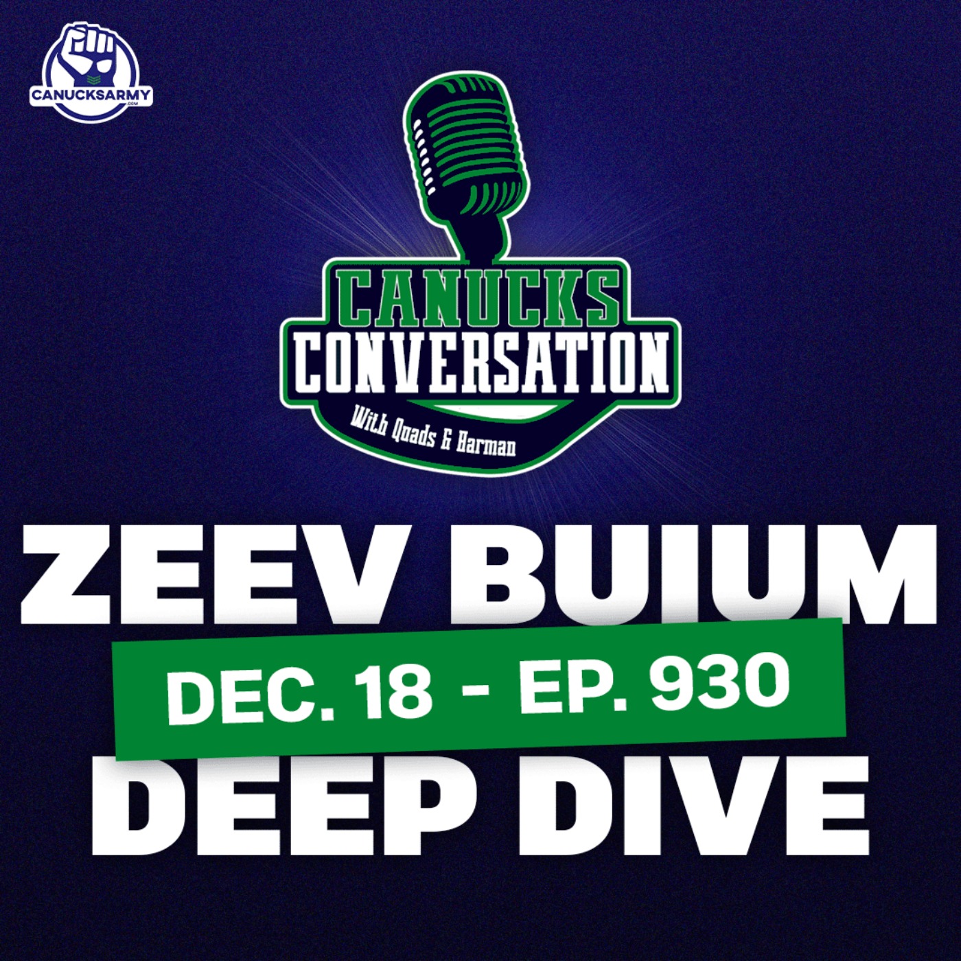 Dec. 18: A Zeev Buium deep dive + Family Feud (ep. 930) episode artwork