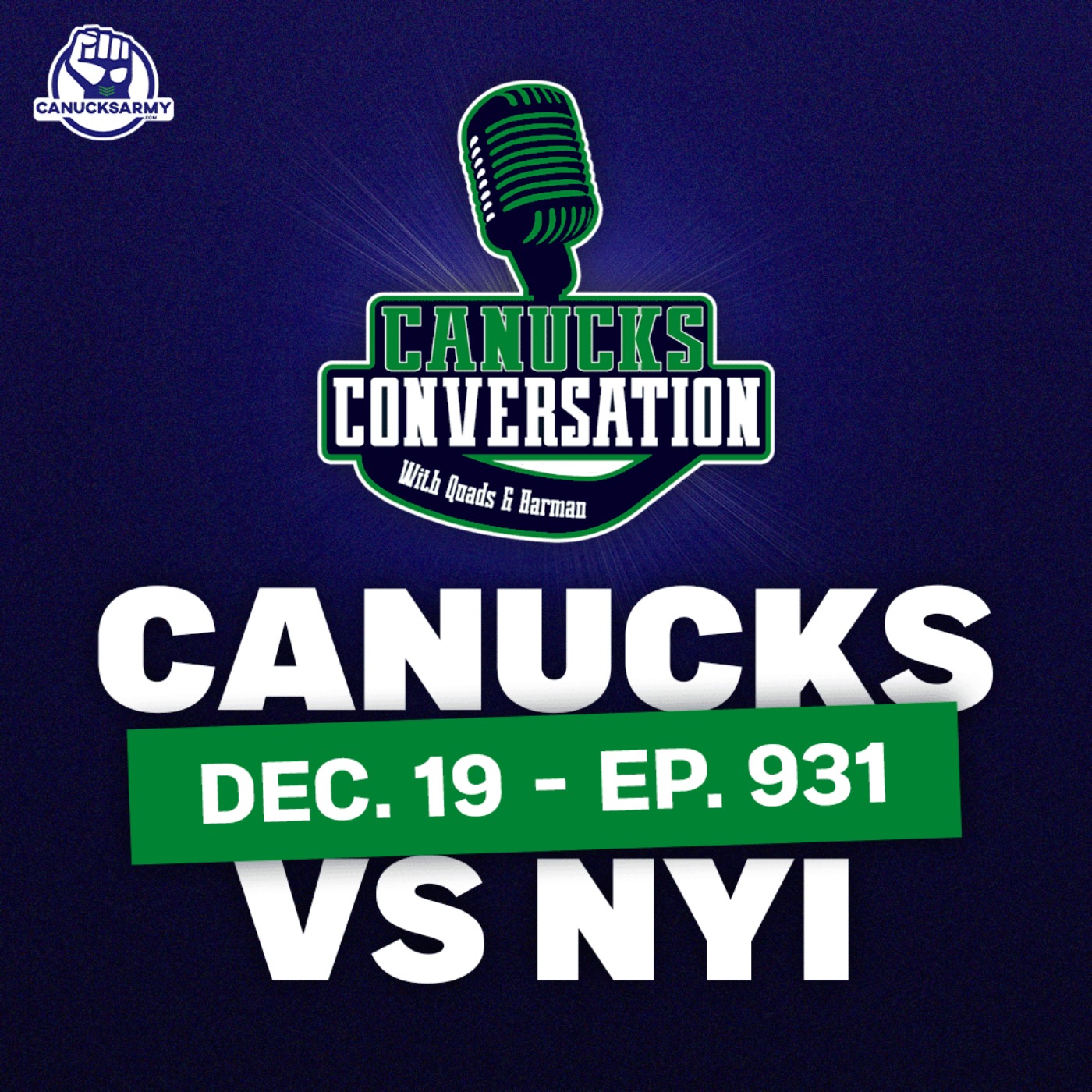 Dec. 19: Canucks take on the Isles + NHL Spelling Bee (ep. 931) episode artwork