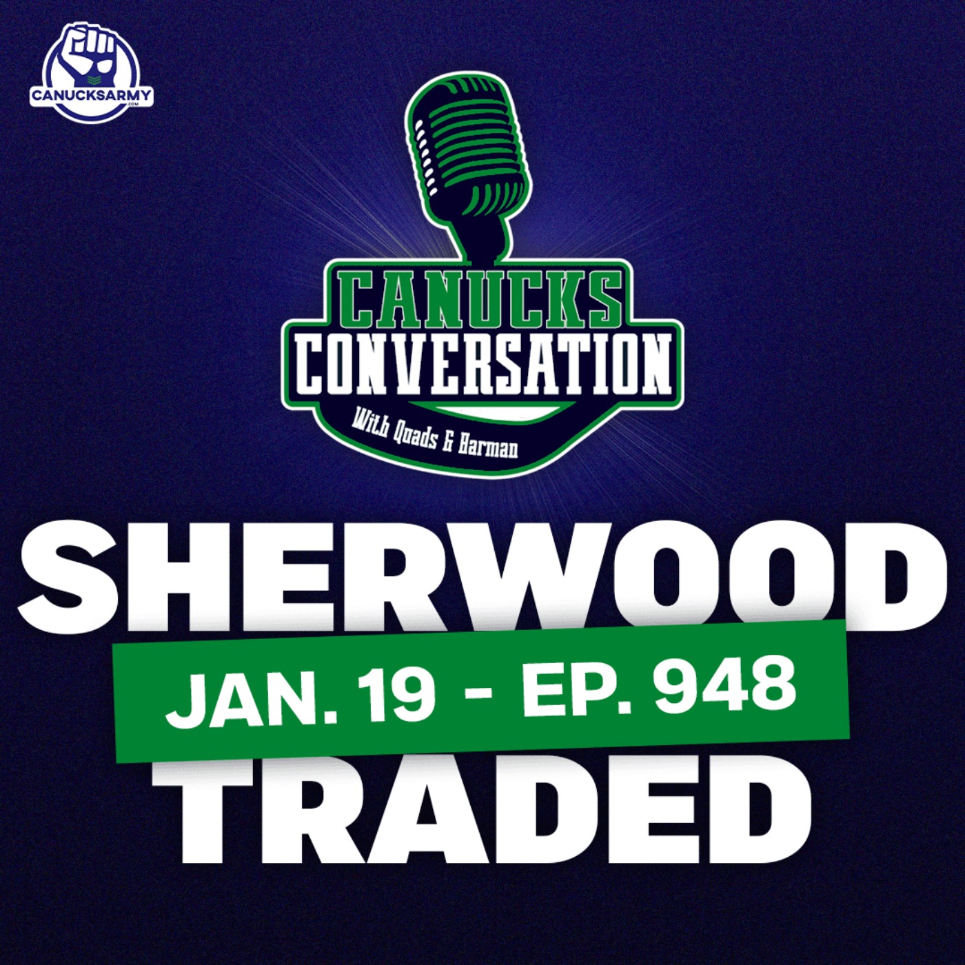 Jan.19: Canucks trade Kiefer Sherwood (ep. 948) episode artwork