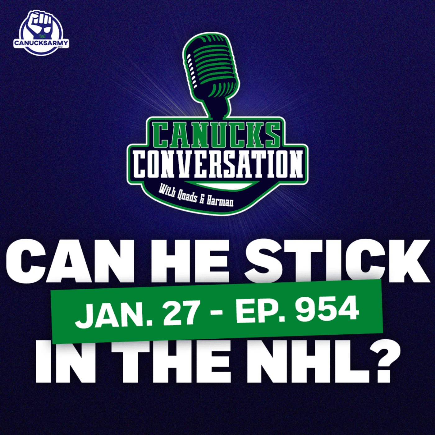 Jan. 27: Demko needs hip surgery + Jonathan Lekkerimäki's opportunity ft. Dave Hall (ep. 954) episode artwork