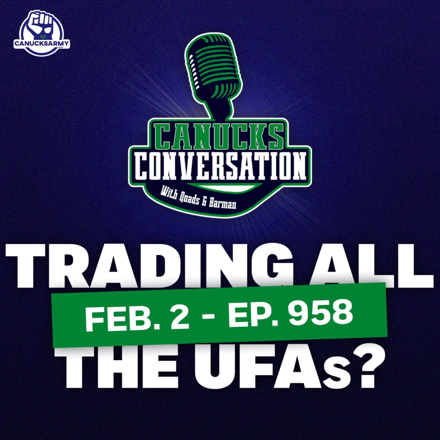 Feb. 2: What if the Canucks trade all of their UFAs | (ep. 958) episode artwork