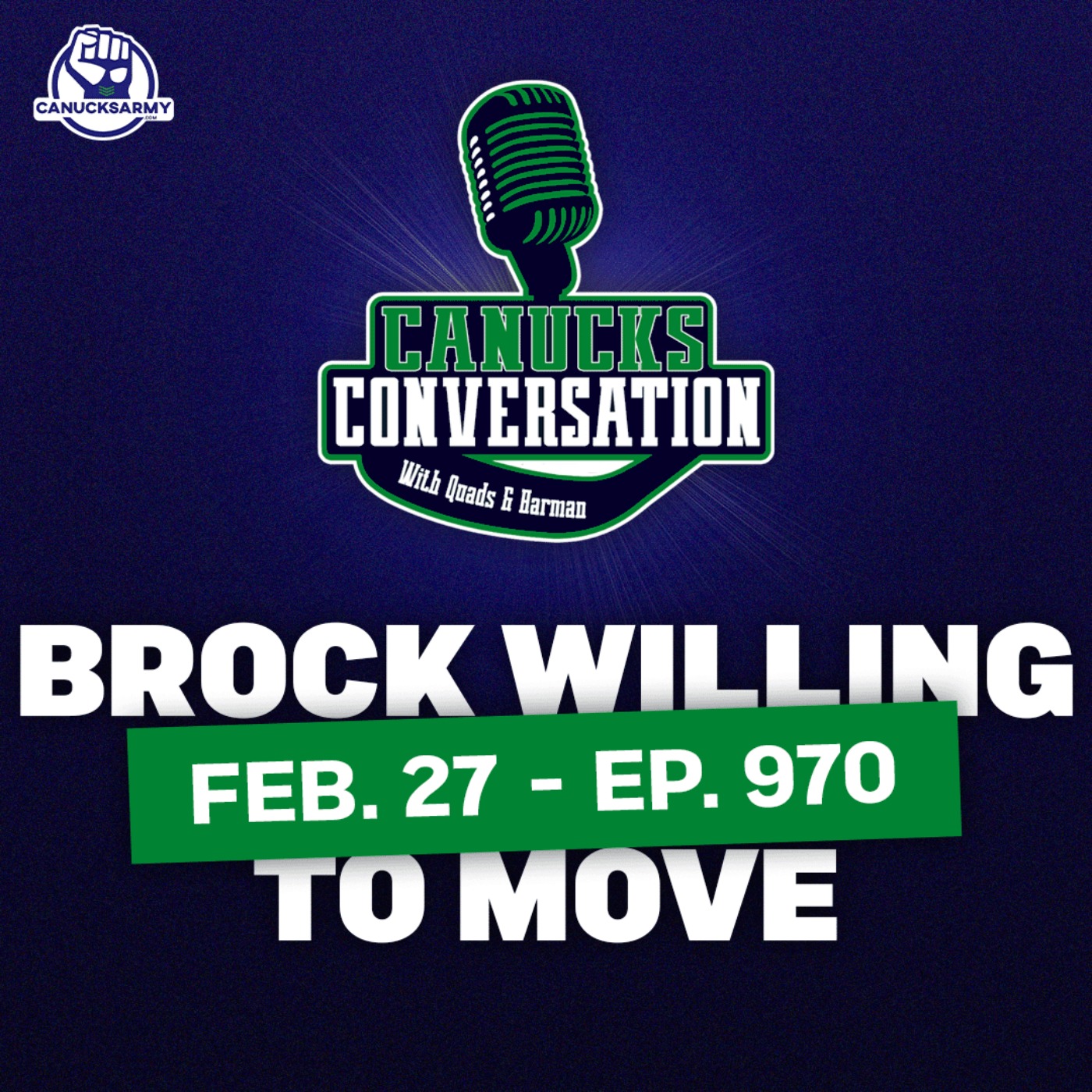 Feb. 27: Rutherford's quotes + Boeser willing to move ft. Irfaan Gaffar (ep. 970) episode artwork
