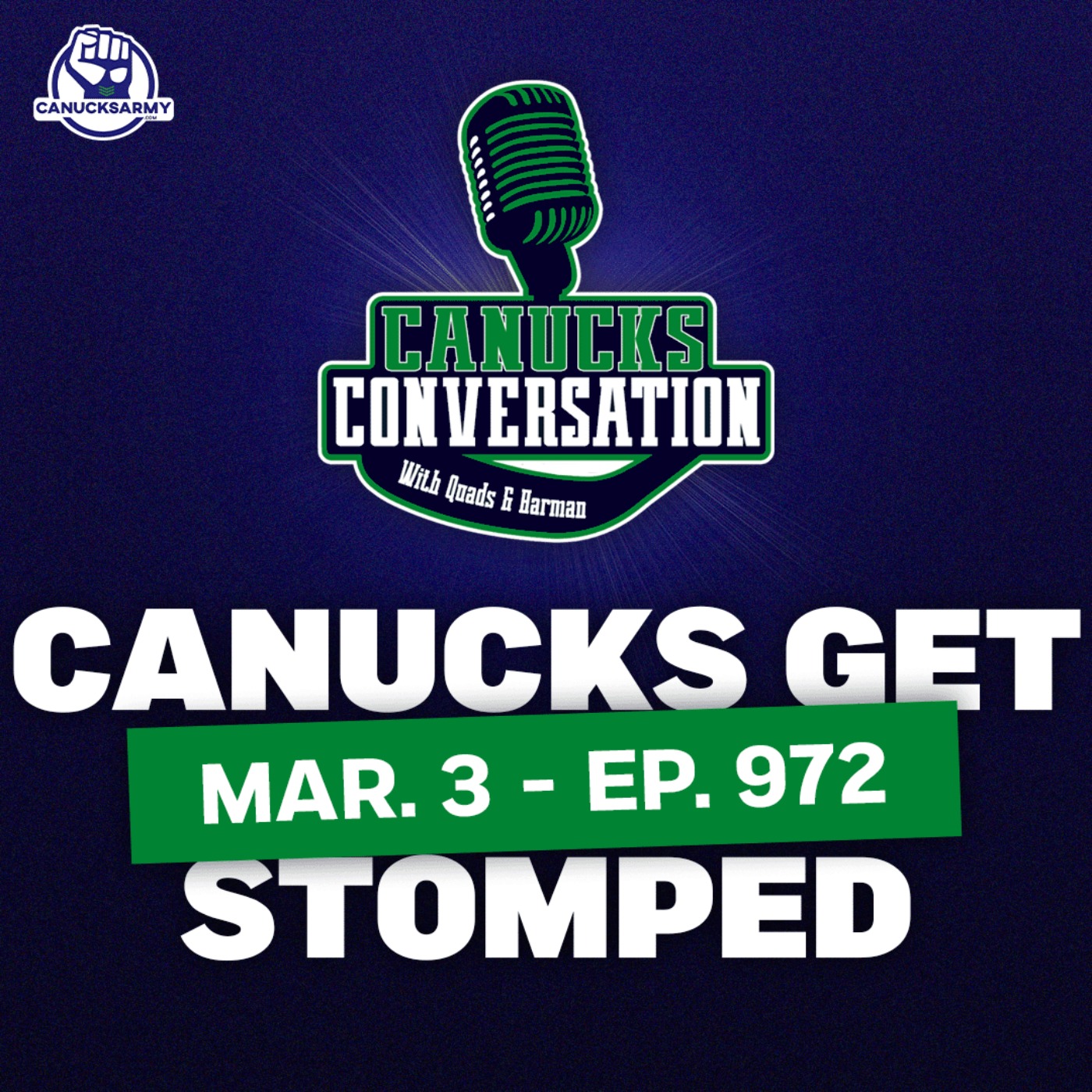 Mar. 3: Canucks get stomped by Stars ft. Jeff Paterson (ep. 972) episode artwork