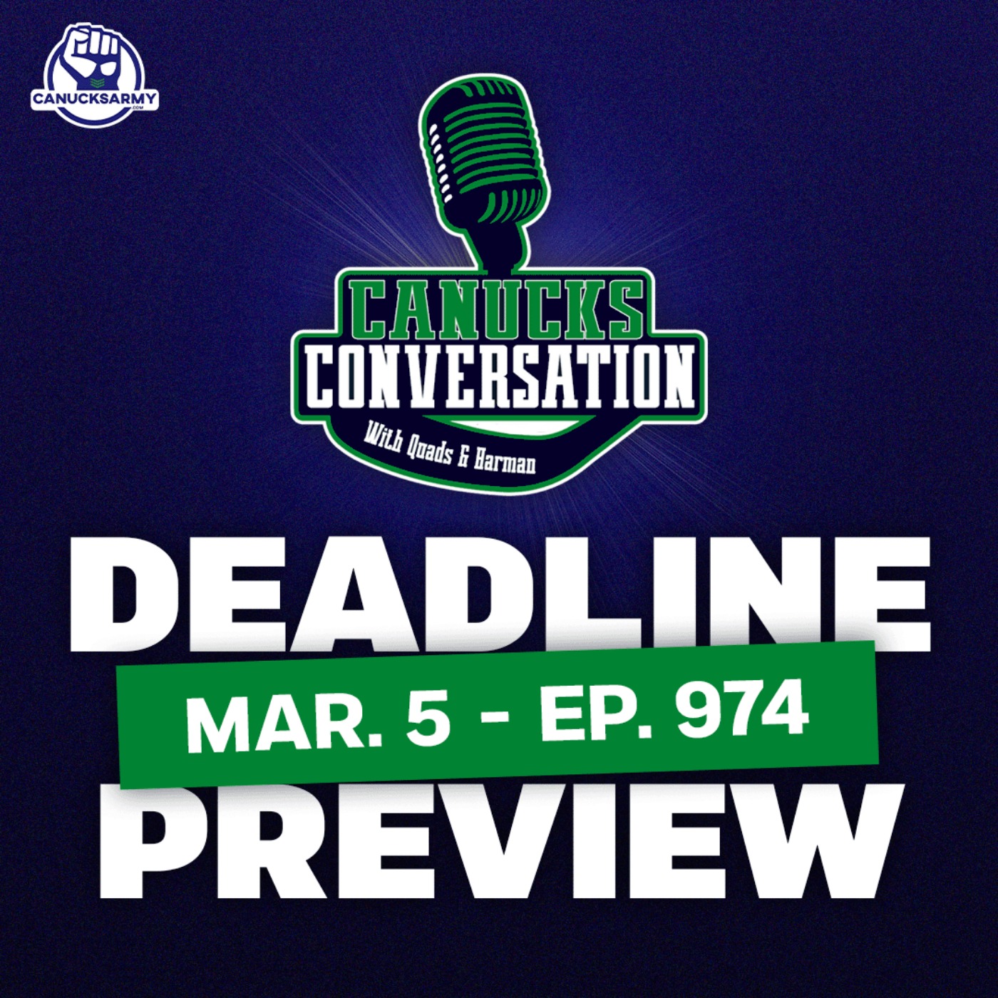Mar. 5: Canucks 2026 NHL Trade Deadline preview + Family Feud ft. Irfaan Gaffar (ep. 974) episode artwork