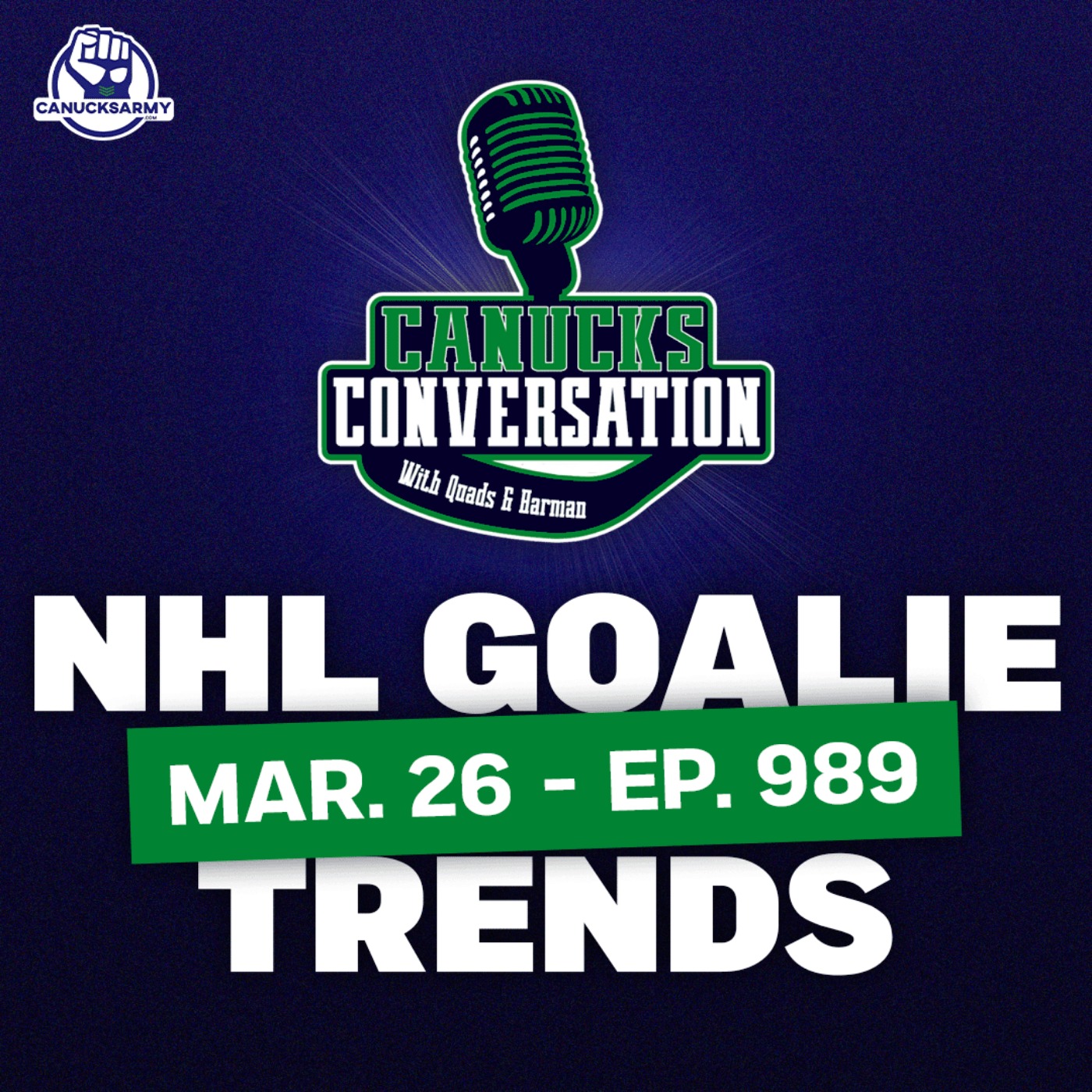 Mar. 26: A look at NHL goalie trends + Family Feud (ep. 989) episode artwork