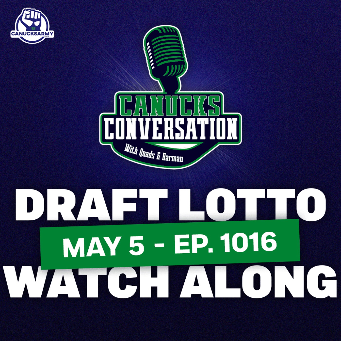 May 5: NHL Draft Lottery LIVE Watch Along (ep. 1016) episode artwork